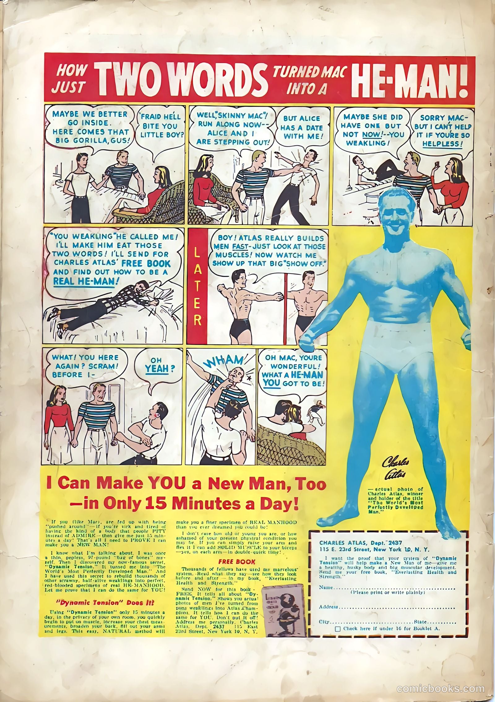 Prize Comics #65 (1940) — page 52 of 52