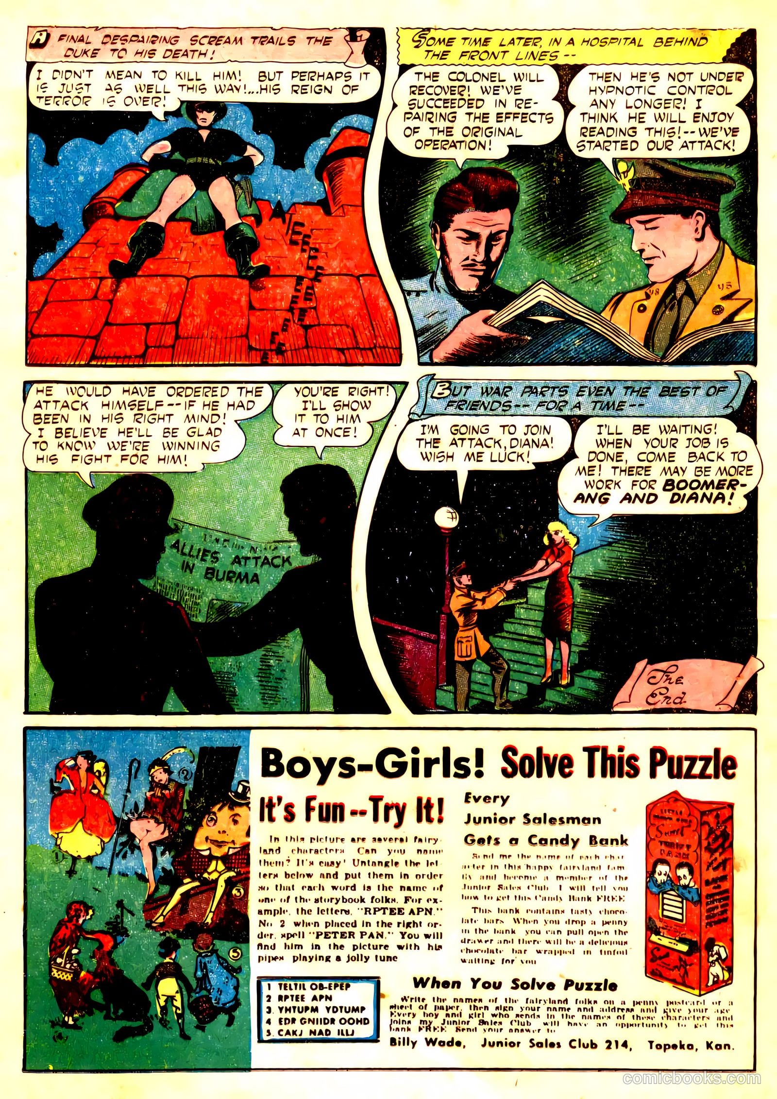 fantastic comics boomerang collection #nn — page 29 of 29