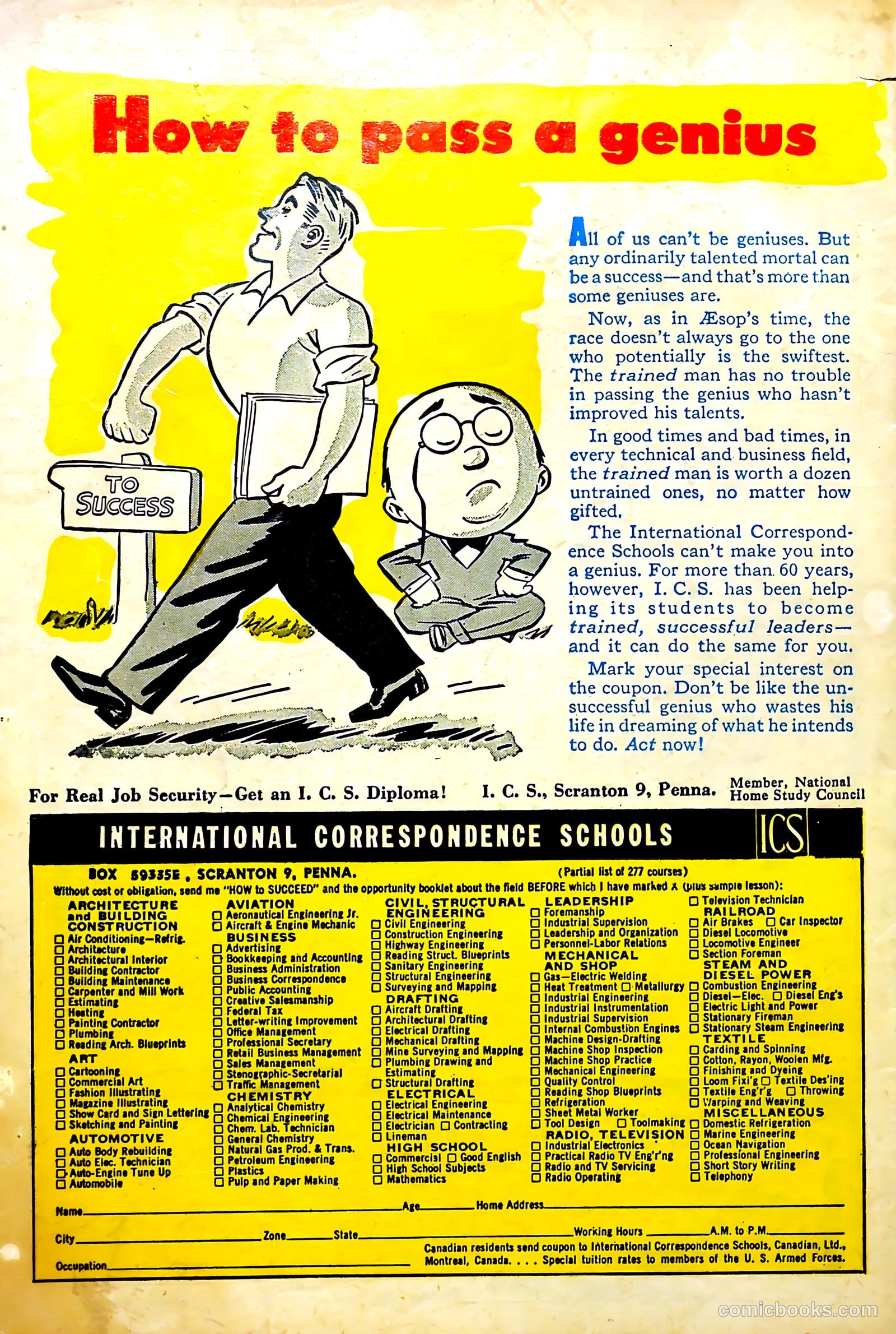 Headline Comics #77 (1949) — page 36 of 36