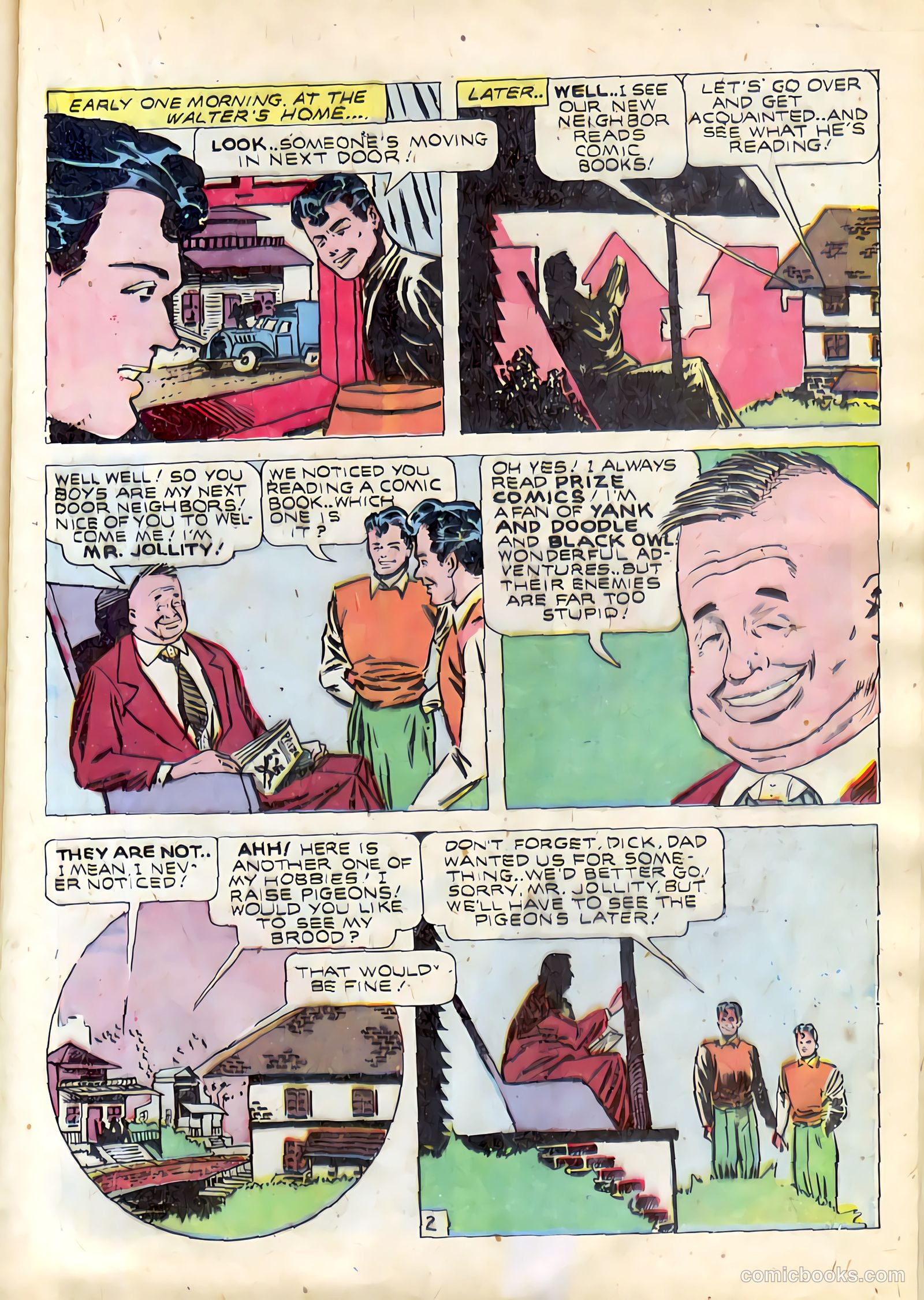 Prize Comics #56 (1940) — page 19 of 52