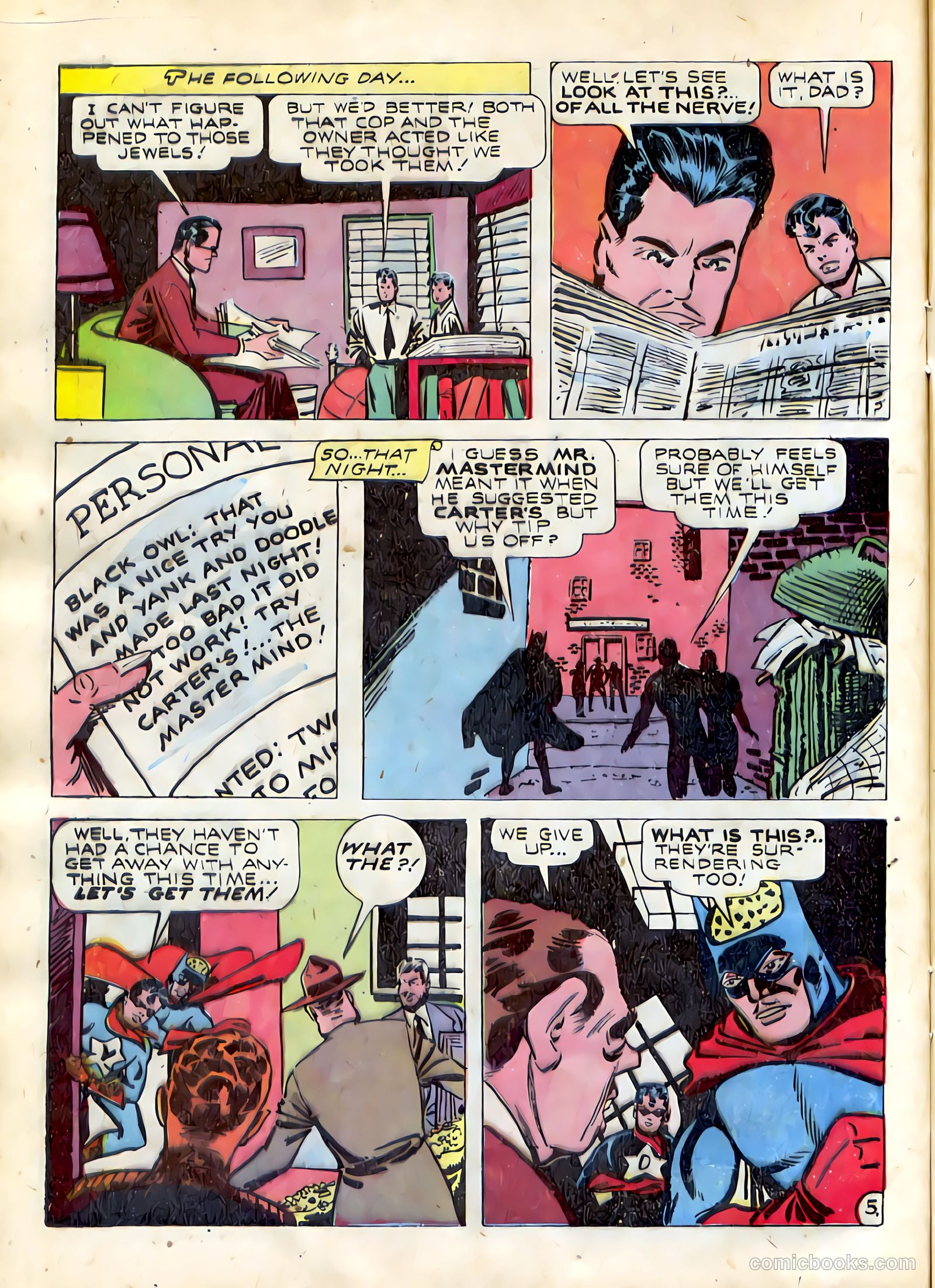 Prize Comics #56 (1940) — page 22 of 52