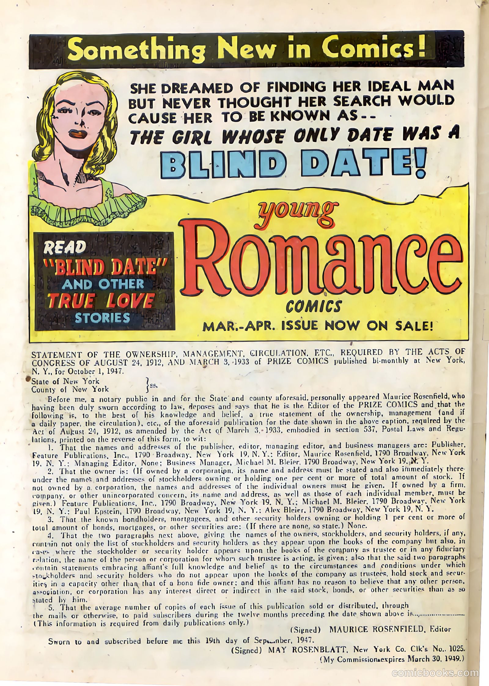 Prize Comics #68 (1940) — page 42 of 52
