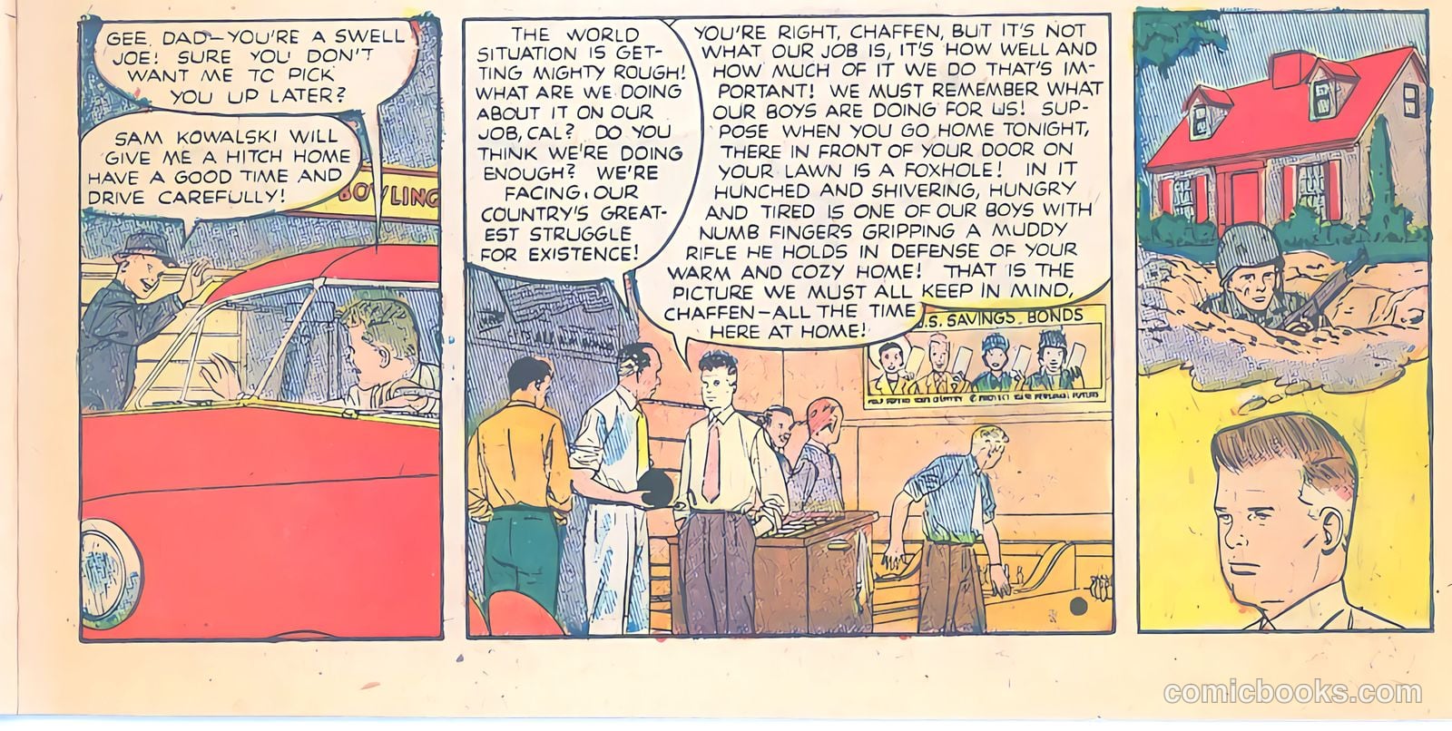 Foxhole On Your Front Lawn #nn (1951) — page 5 of 16