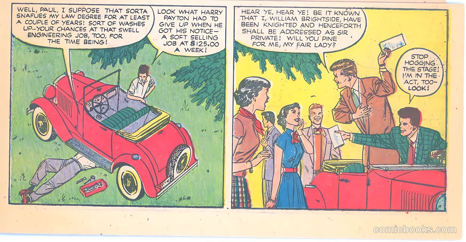 Foxhole On Your Front Lawn #nn (1951) — page 9 of 16
