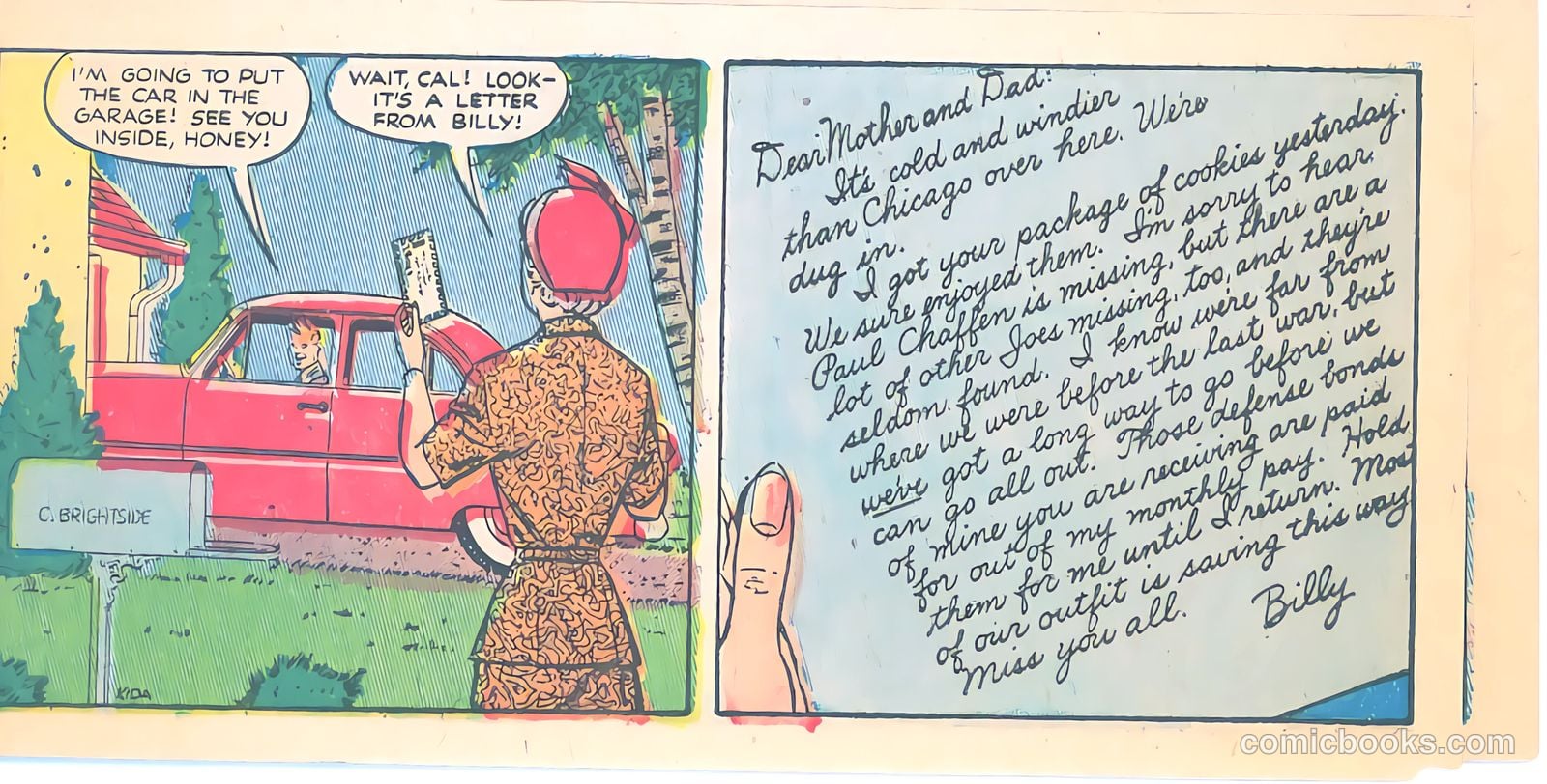 Foxhole On Your Front Lawn #nn (1951) — page 15 of 16