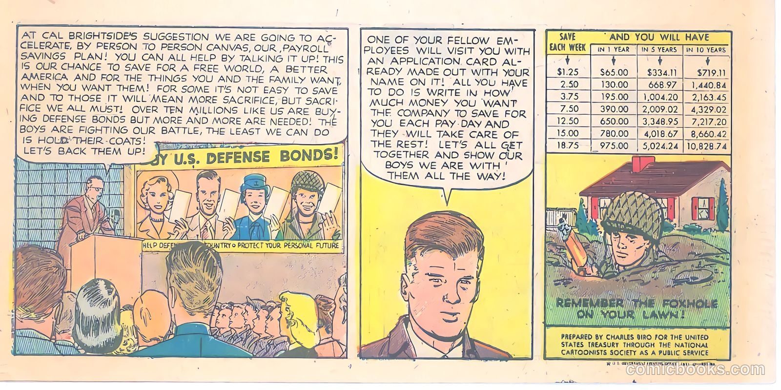 Foxhole On Your Front Lawn #nn (1951) — page 16 of 16