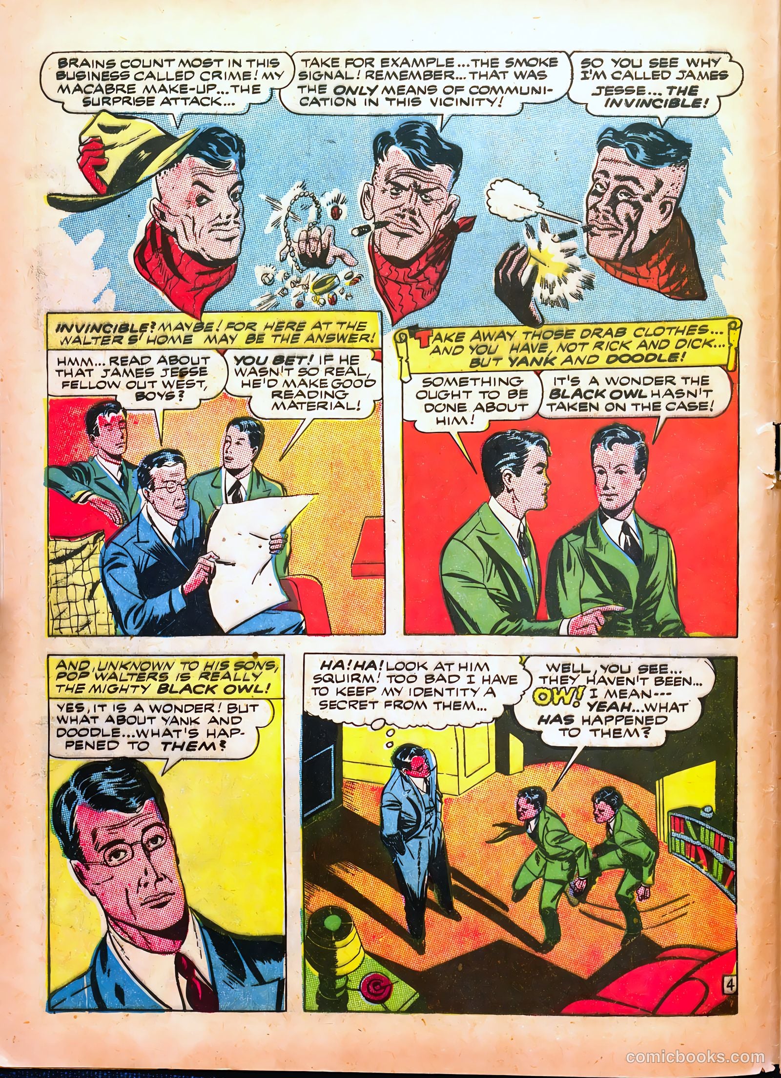Prize Comics #40 (1940) — page 6 of 60