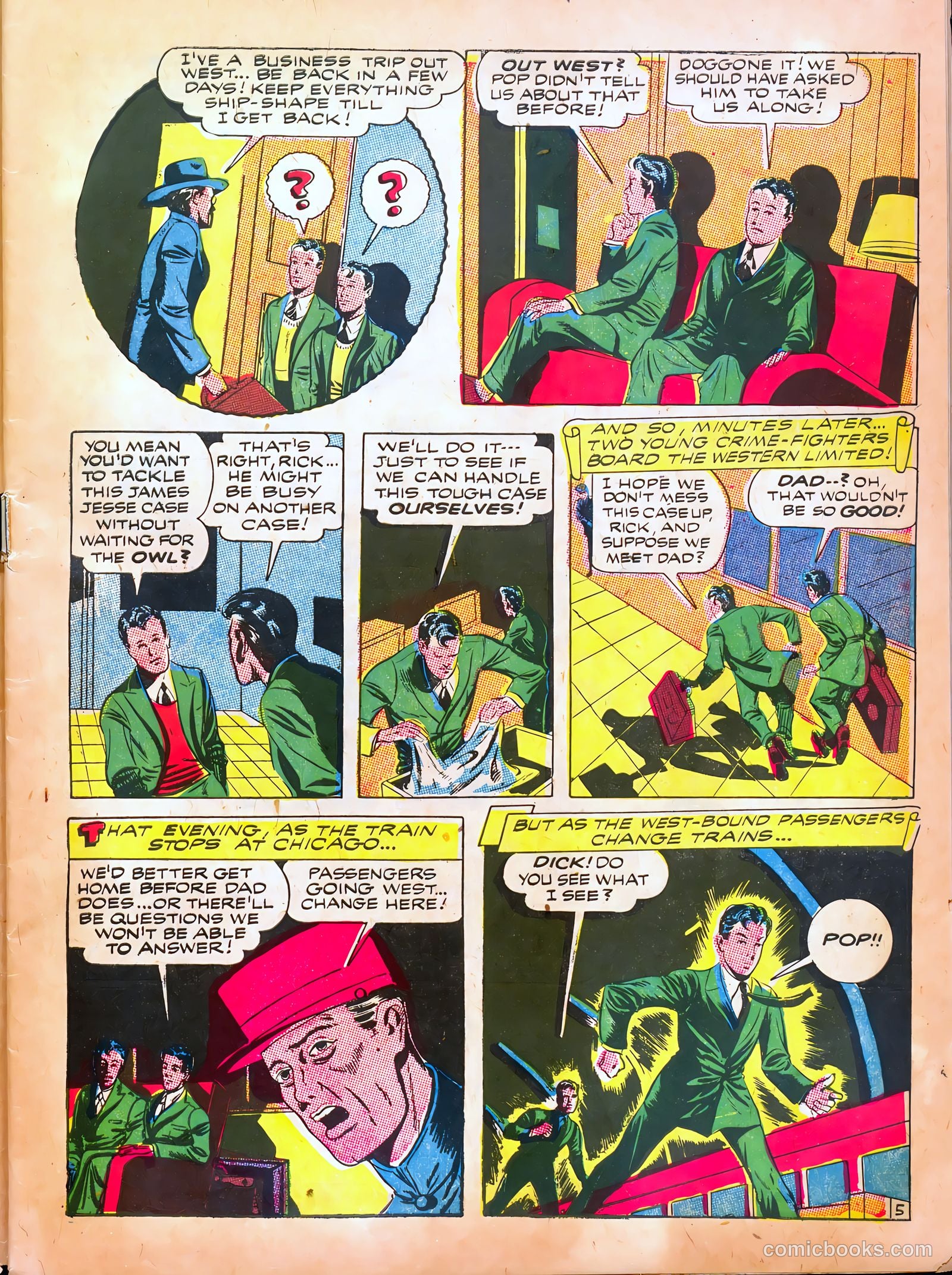 Prize Comics #40 (1940) — page 7 of 60