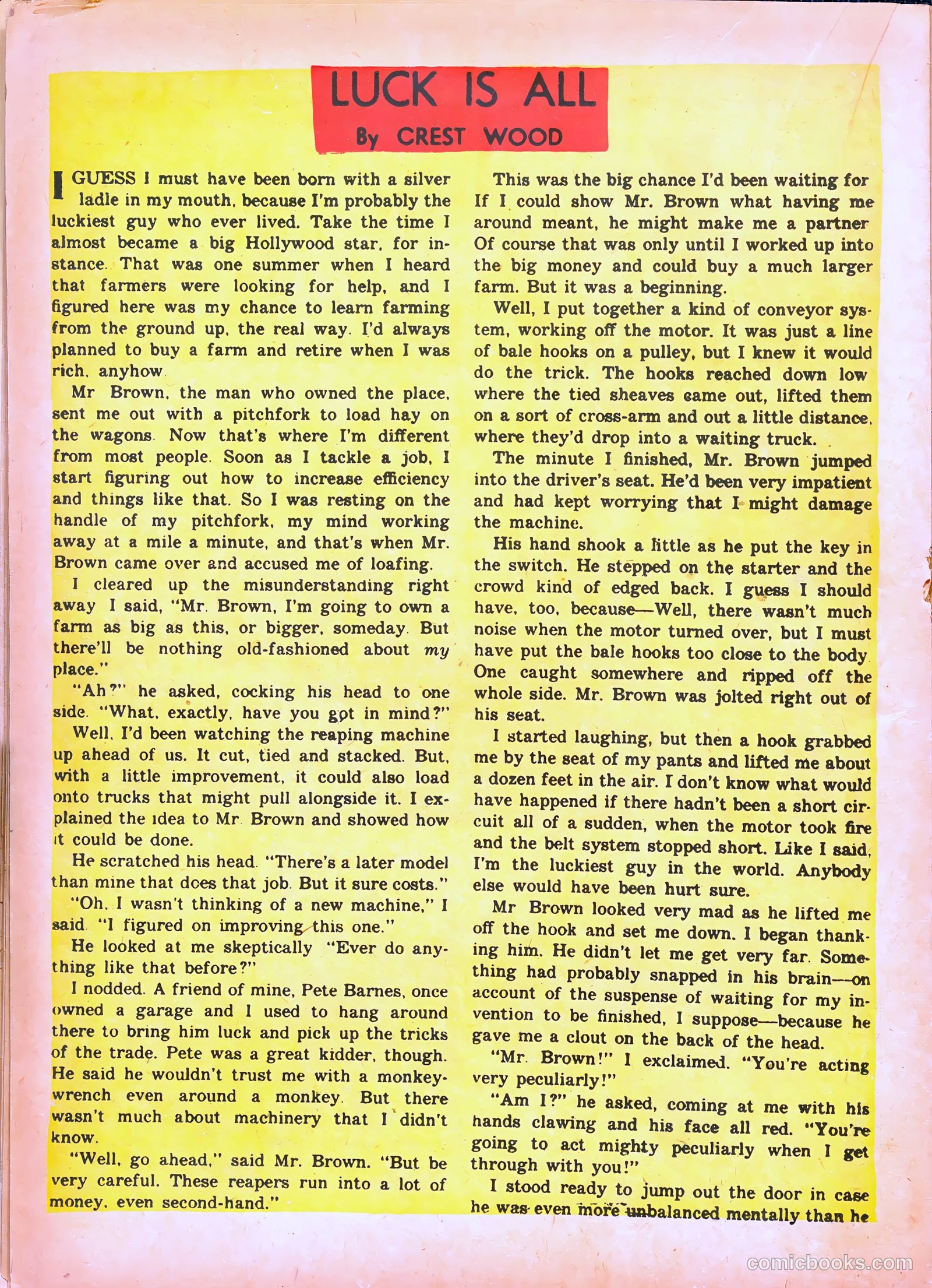 Prize Comics #40 (1940) — page 32 of 60