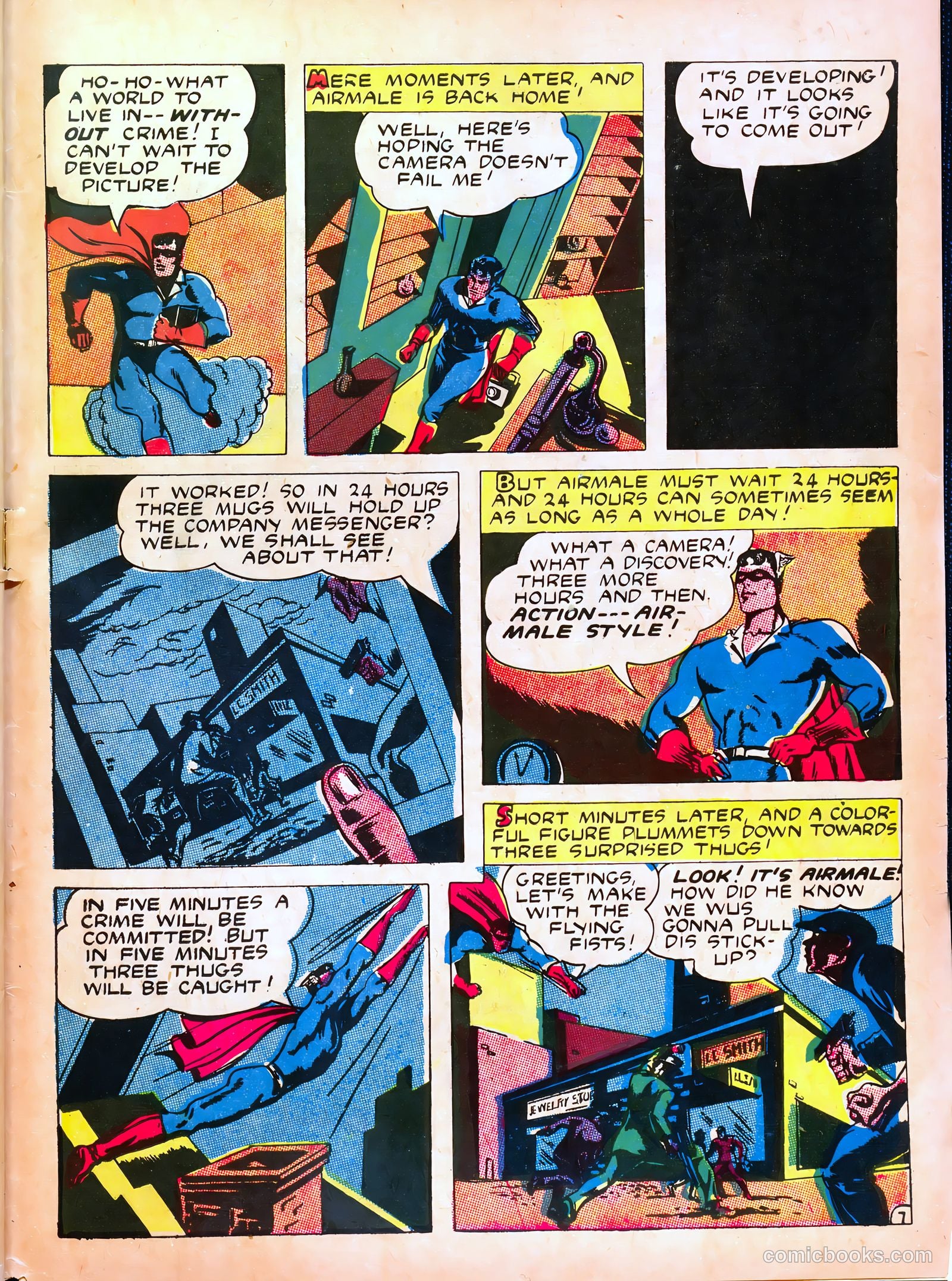 Prize Comics #40 (1940) — page 57 of 60