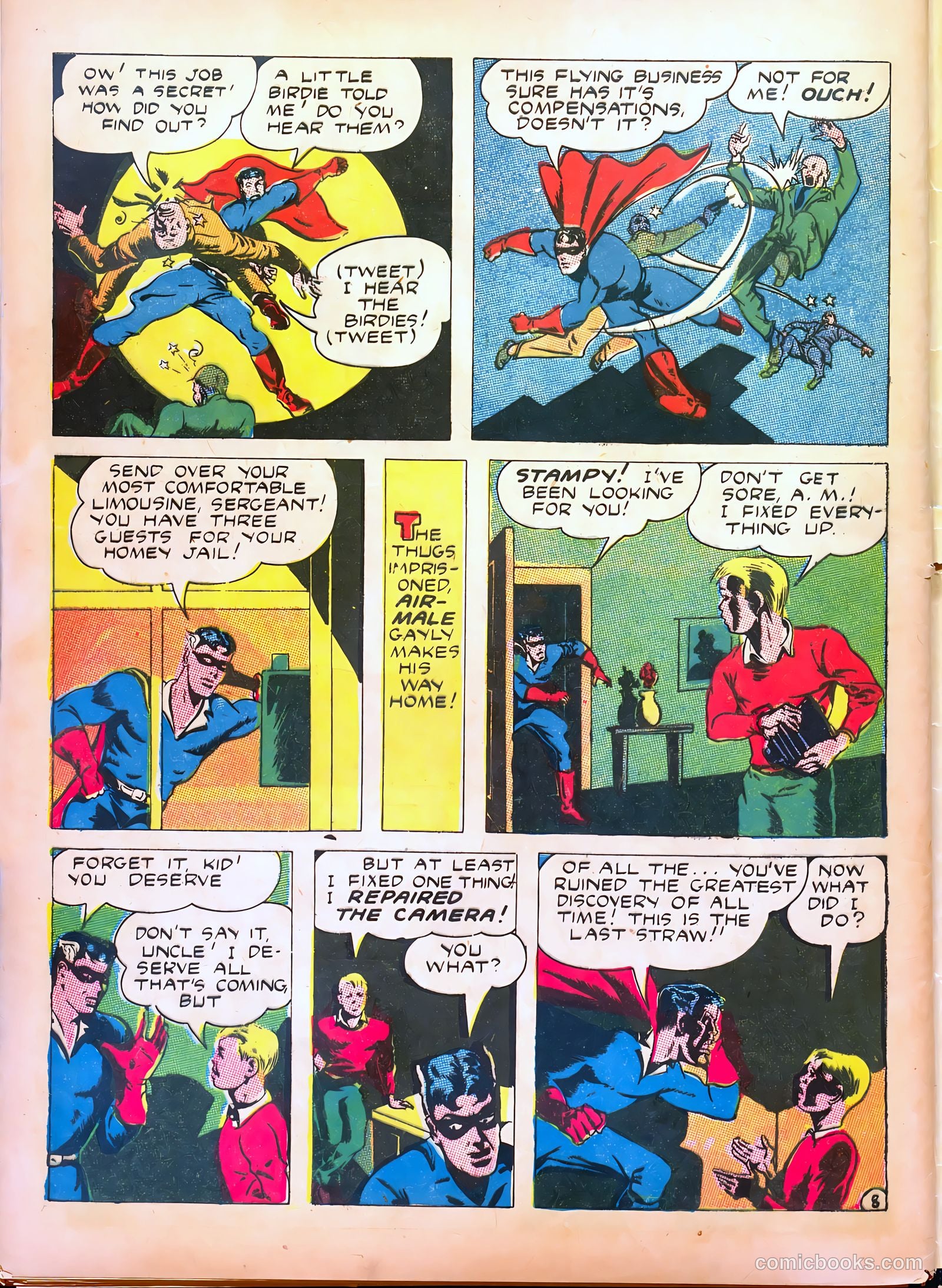 Prize Comics #40 (1940) — page 58 of 60