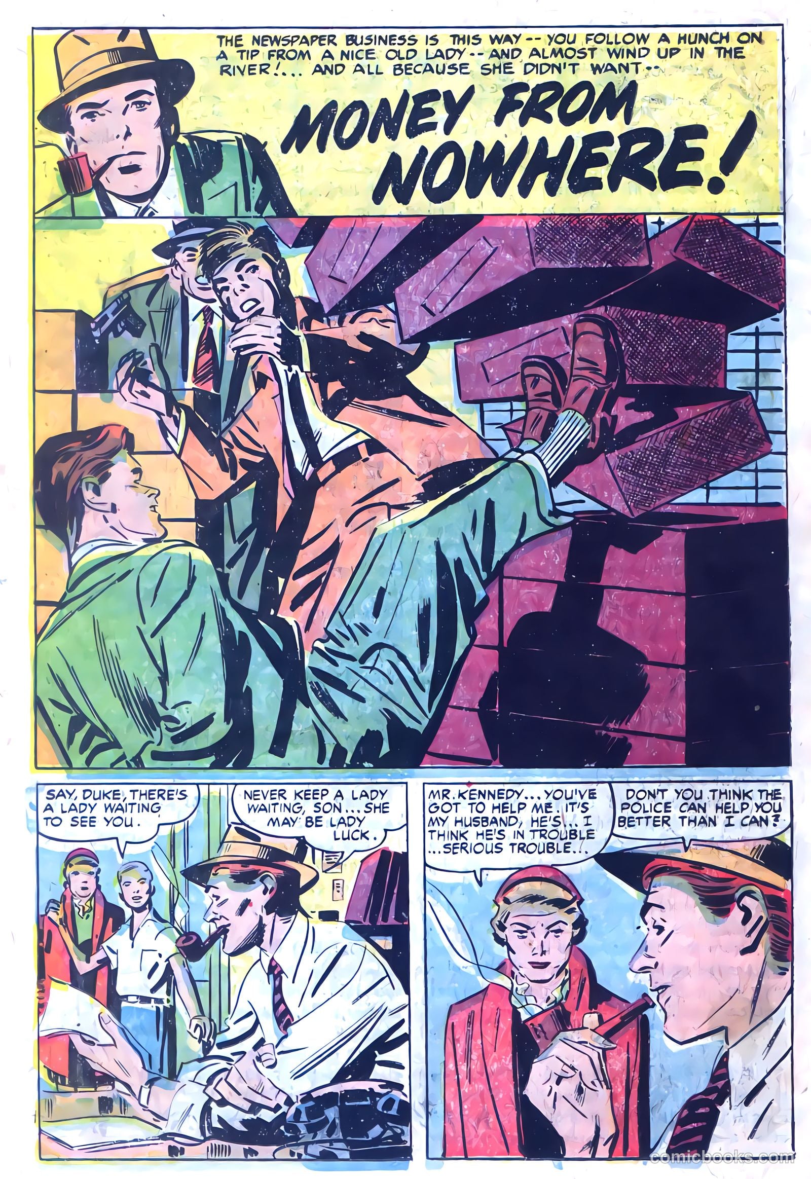 Headline Comics #74 (1949) — page 25 of 36