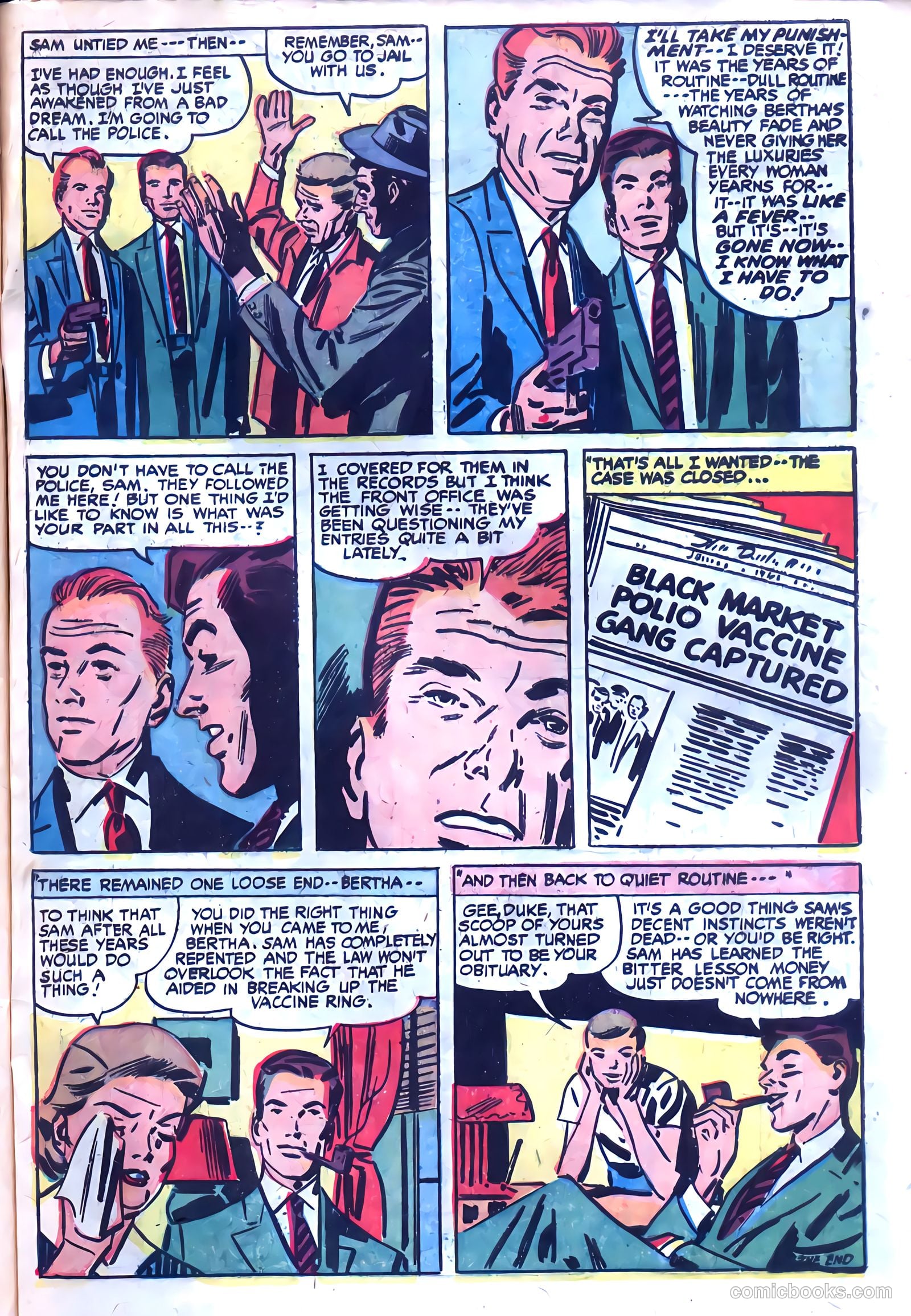 Headline Comics #74 (1949) — page 32 of 36