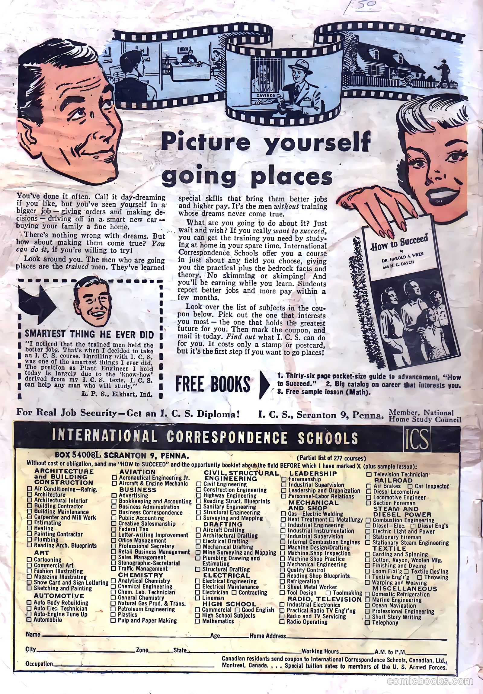 Headline Comics #74 (1949) — page 35 of 36