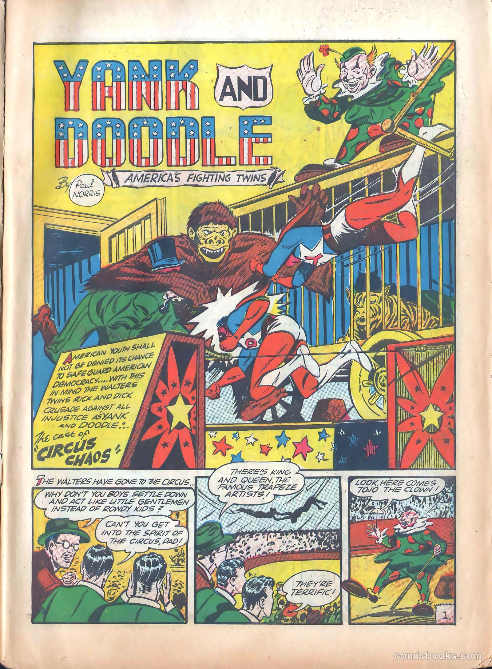 Prize Comics #22 (1940) — page 3 of 68