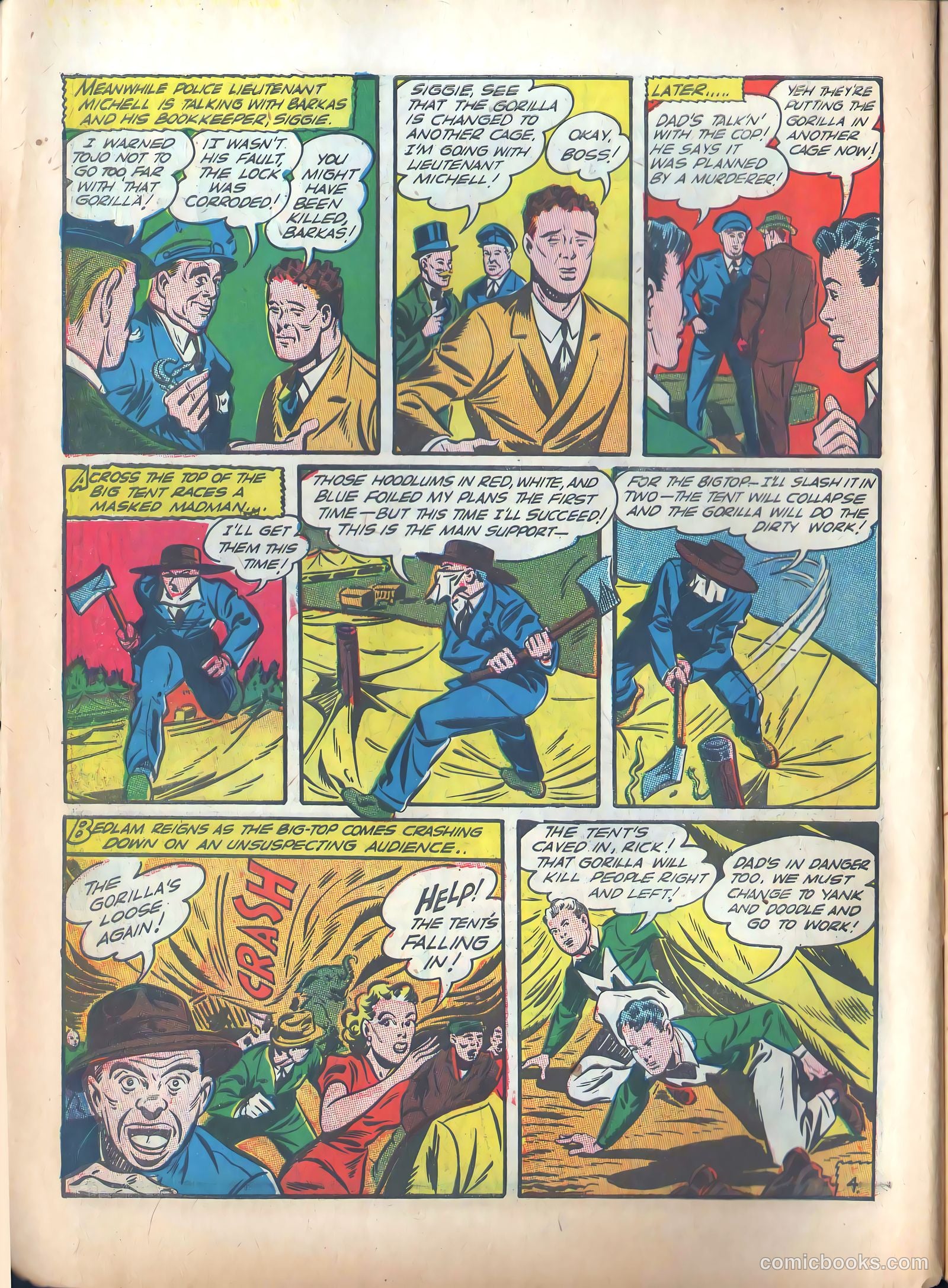 Prize Comics #22 (1940) — page 6 of 68