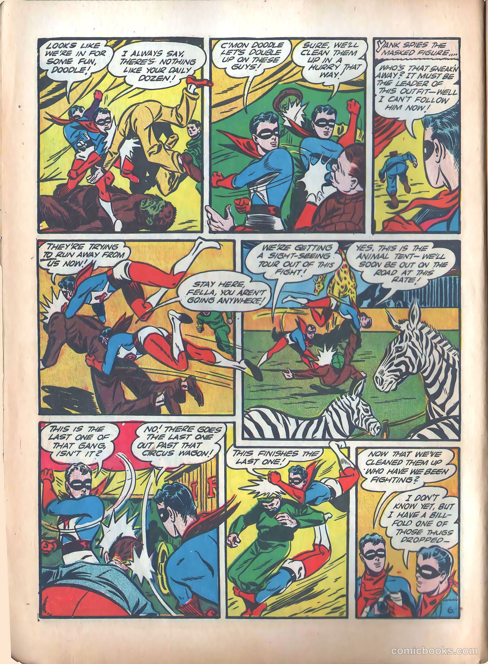 Prize Comics #22 (1940) — page 8 of 68