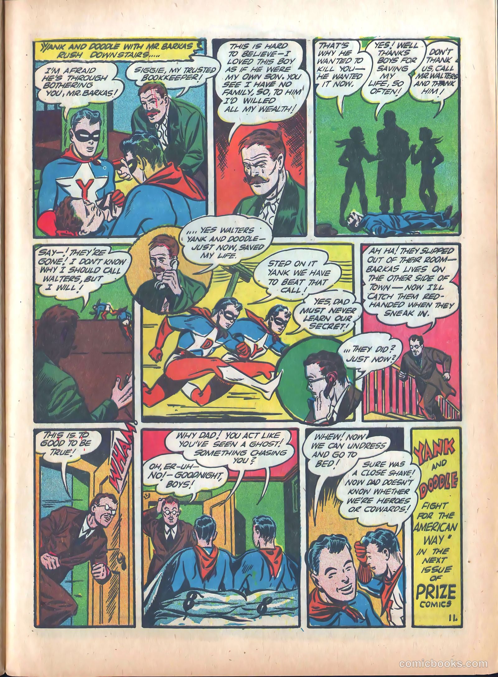 Prize Comics #22 (1940) — page 13 of 68
