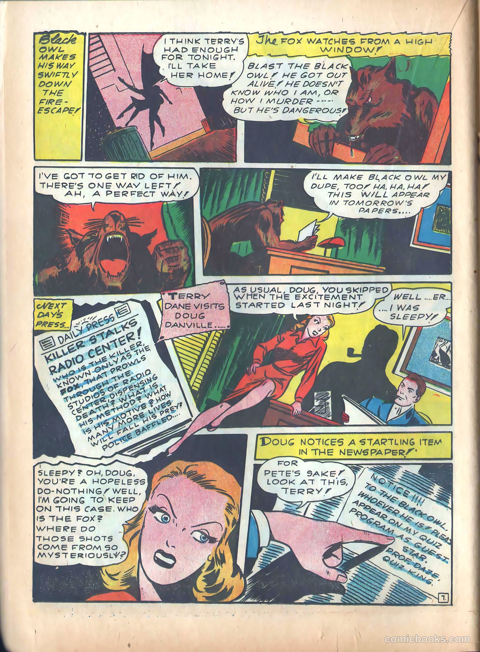 Prize Comics #22 (1940) — page 32 of 68