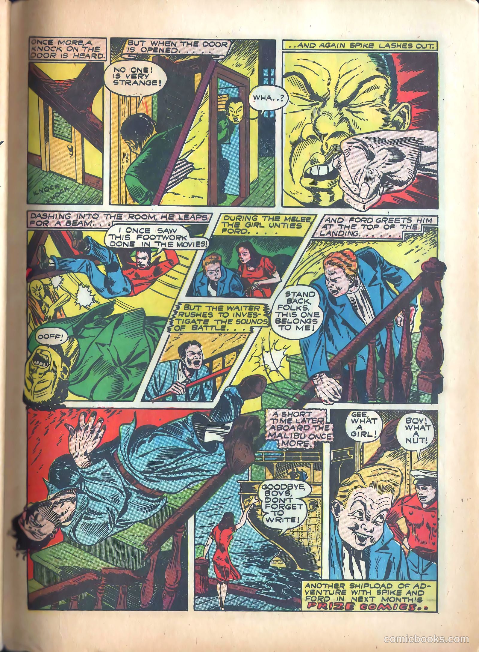Prize Comics #22 (1940) — page 61 of 68