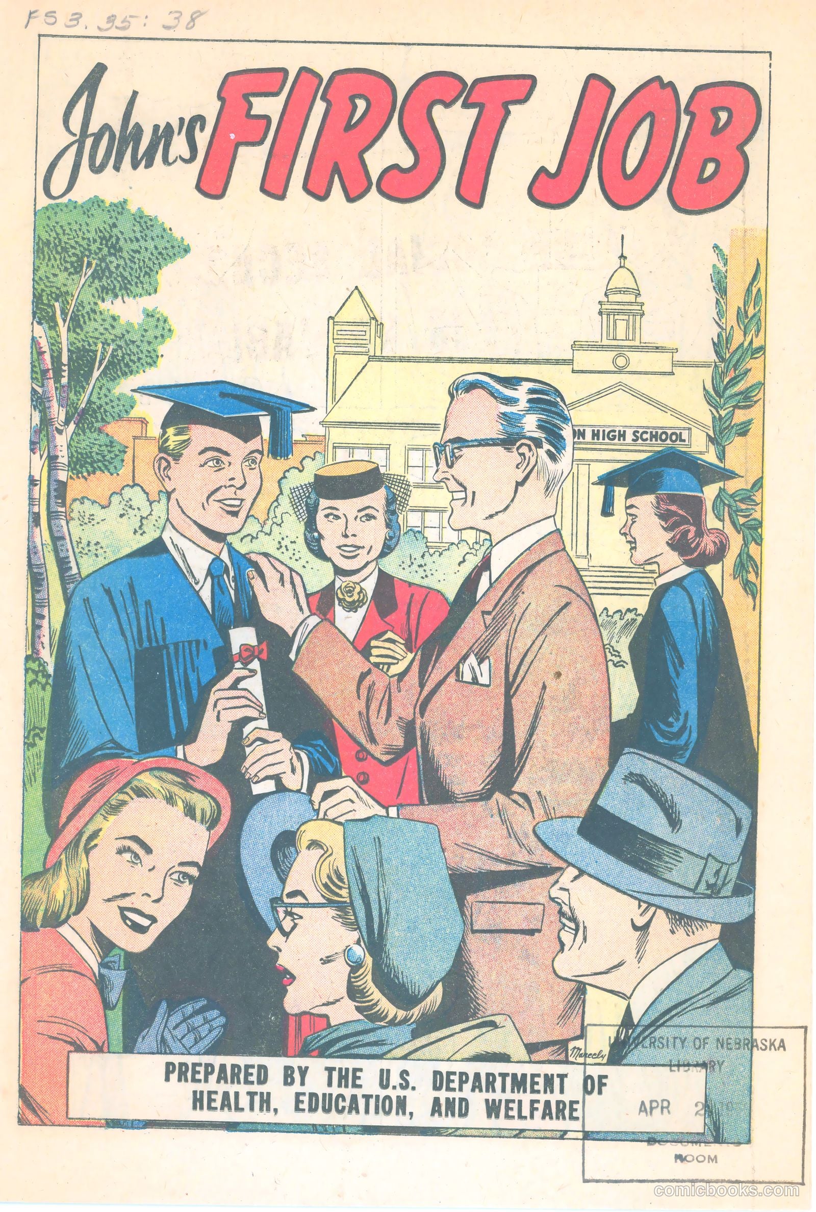 John's First Job #nn (1956) — page 1 of 16