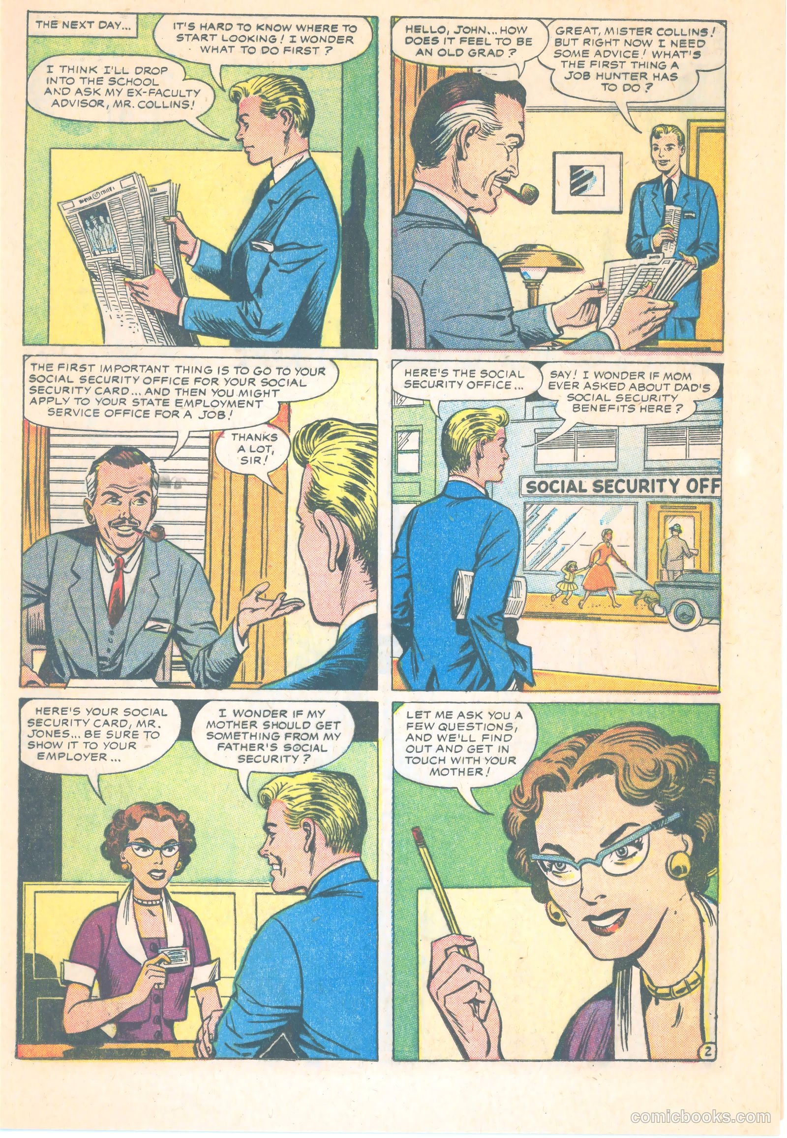 John's First Job #nn (1956) — page 3 of 16