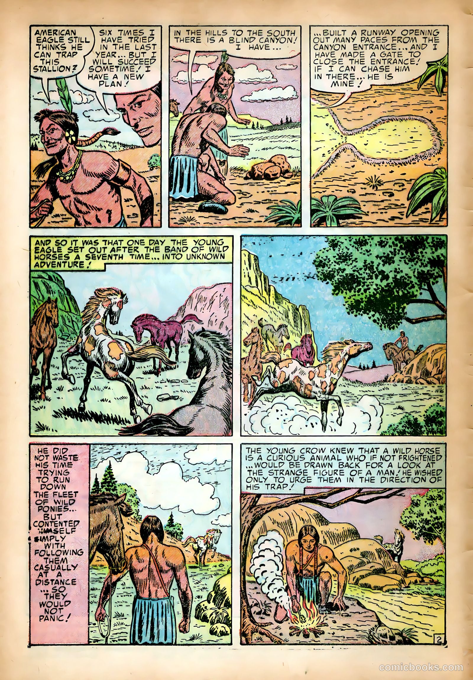 Prize Comics Western #100 (1950) — page 4 of 36