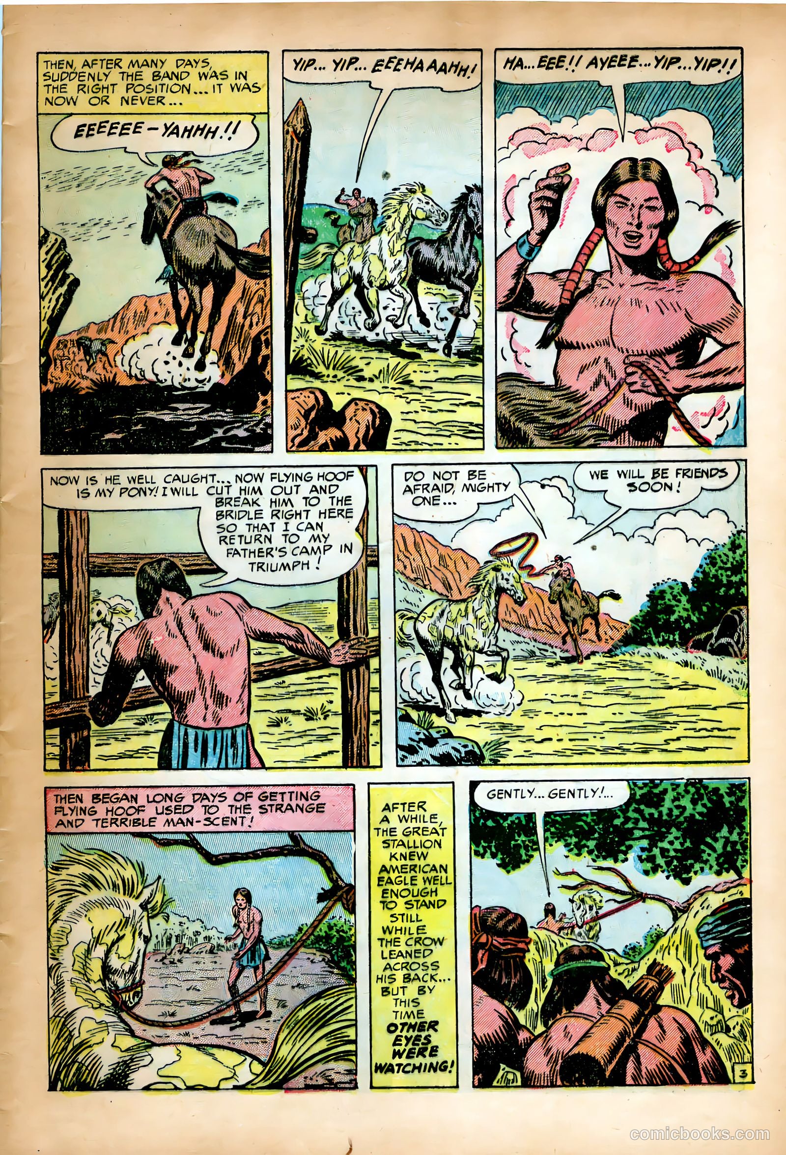 Prize Comics Western #100 (1950) — page 5 of 36