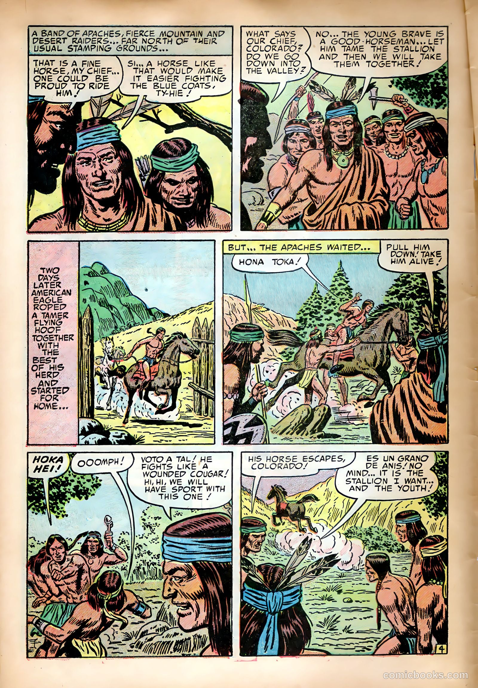 Prize Comics Western #100 (1950) — page 6 of 36