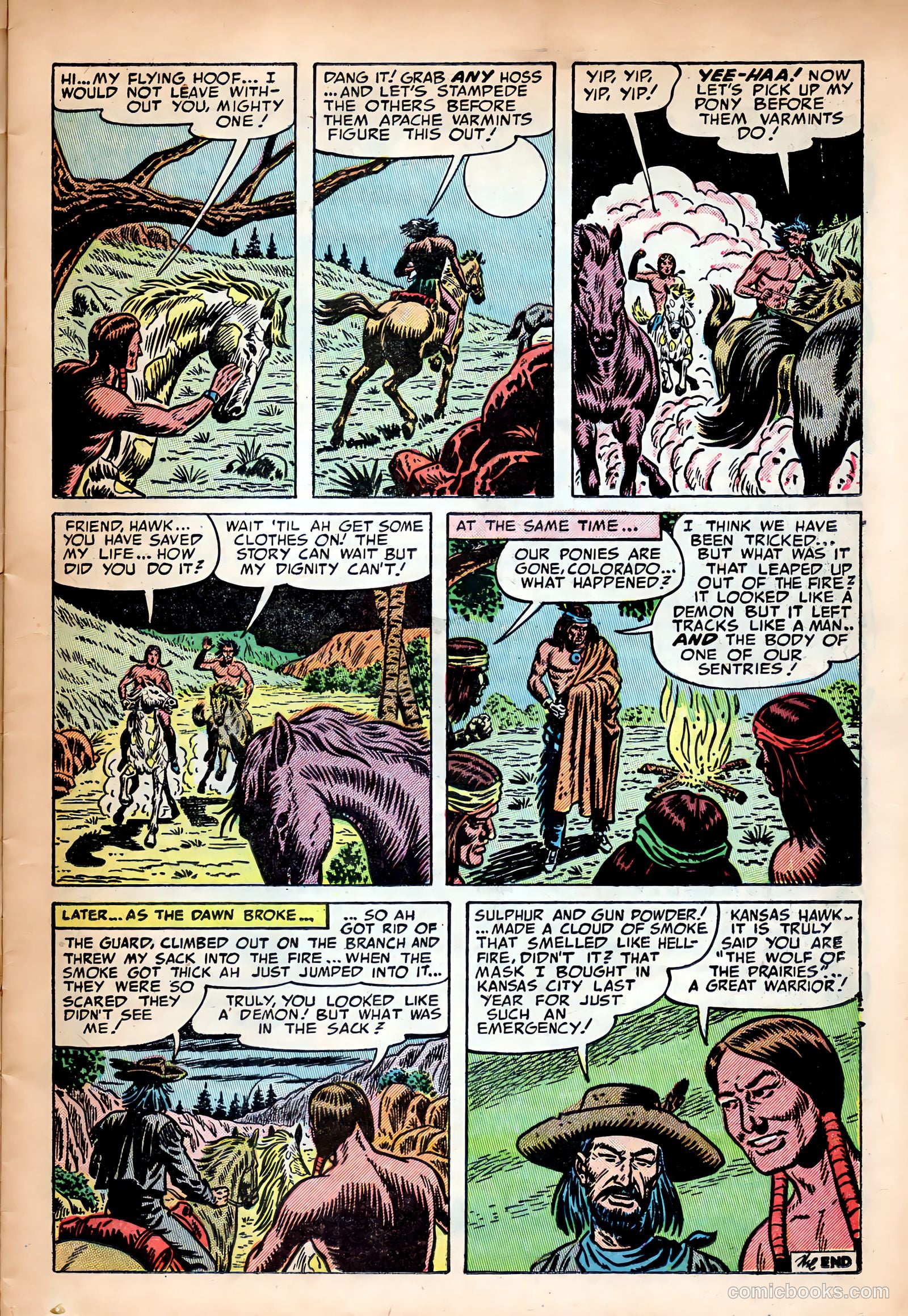 Prize Comics Western #100 (1950) — page 11 of 36