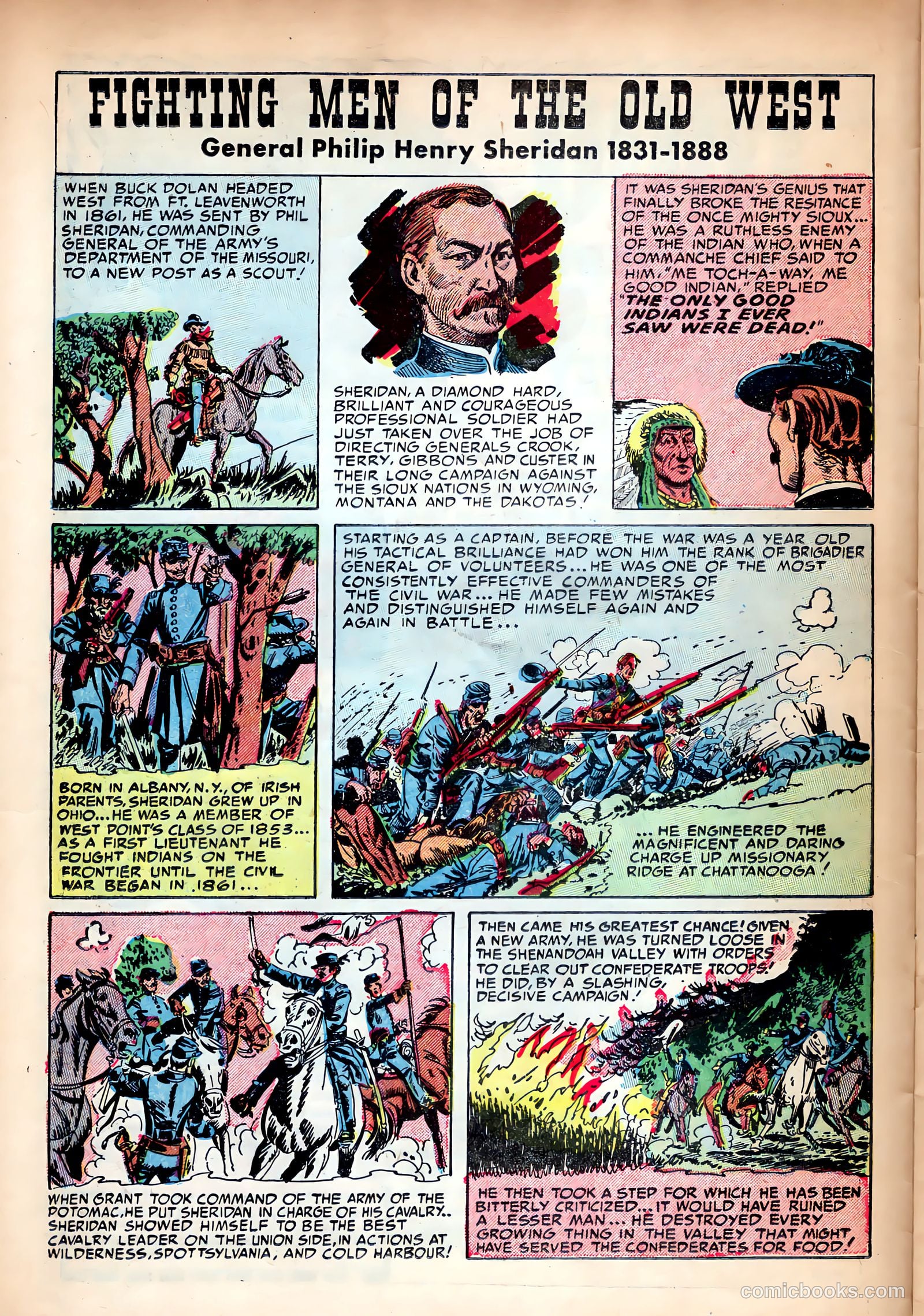 Prize Comics Western #100 (1950) — page 14 of 36