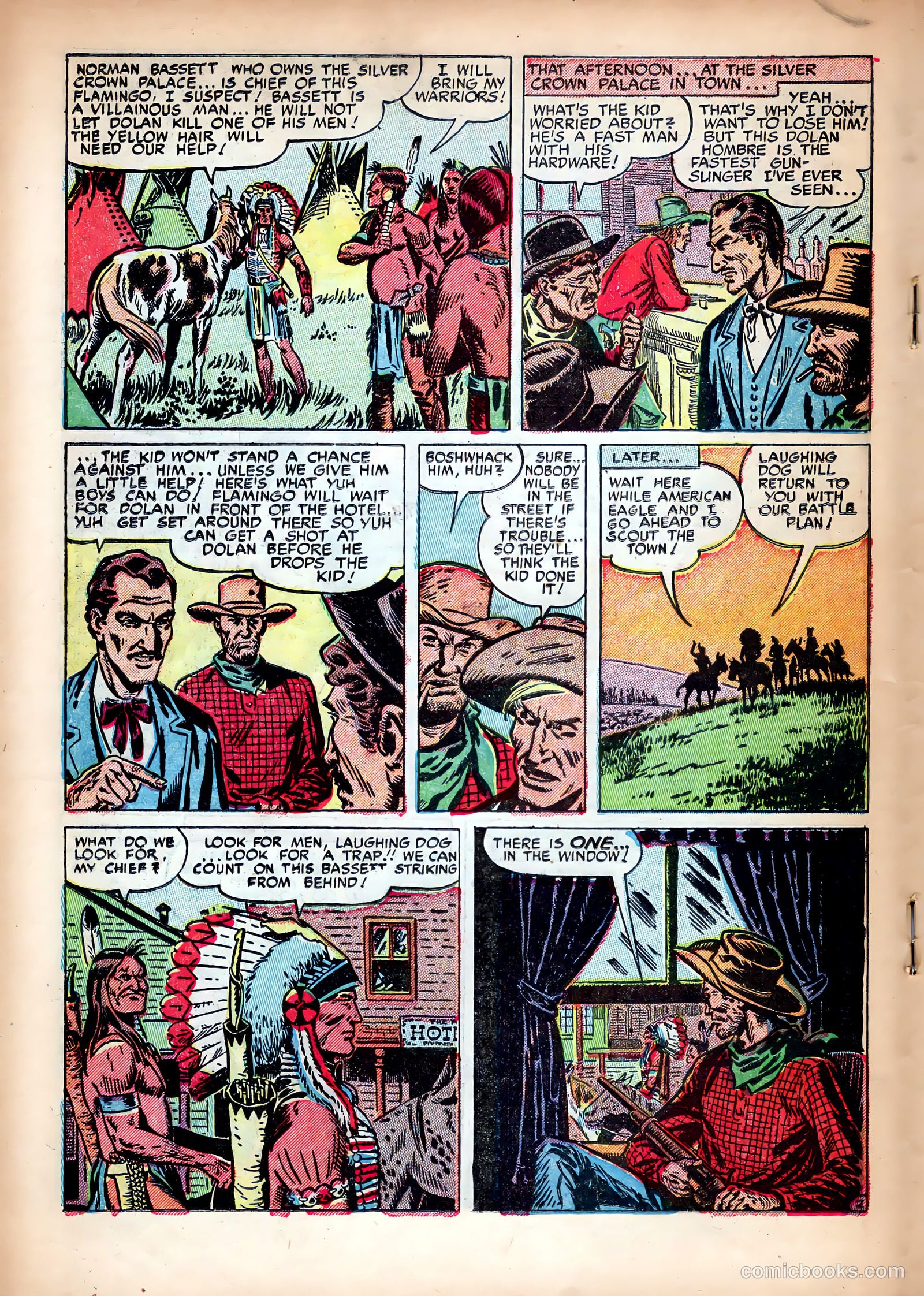 Prize Comics Western #100 (1950) — page 18 of 36