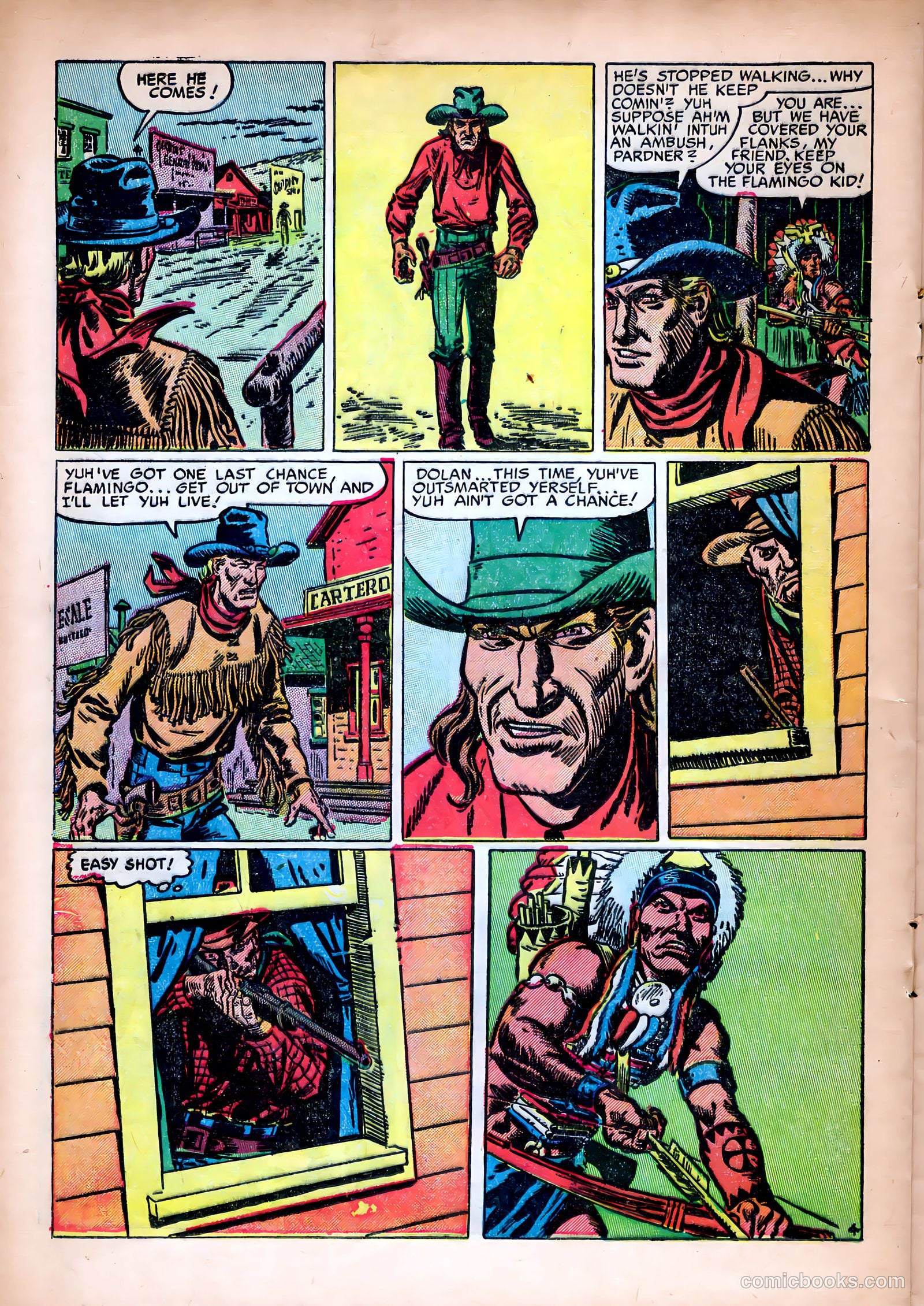 Prize Comics Western #100 (1950) — page 20 of 36