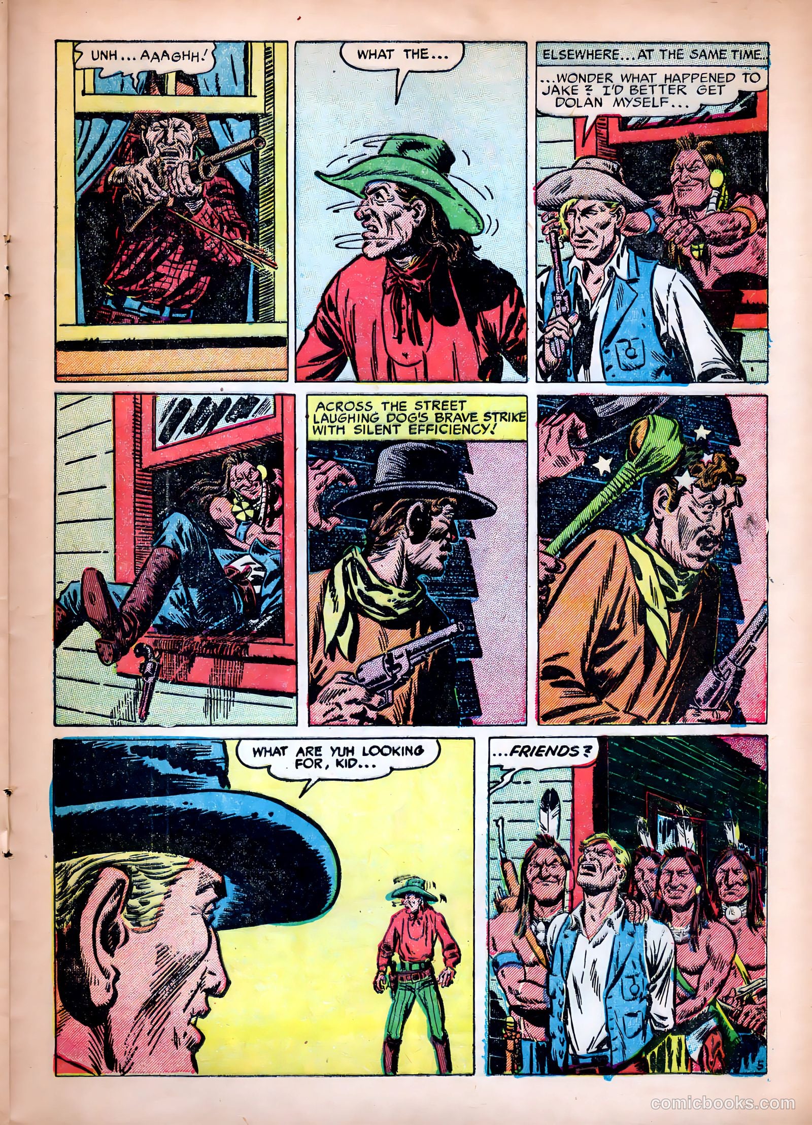 Prize Comics Western #100 (1950) — page 21 of 36