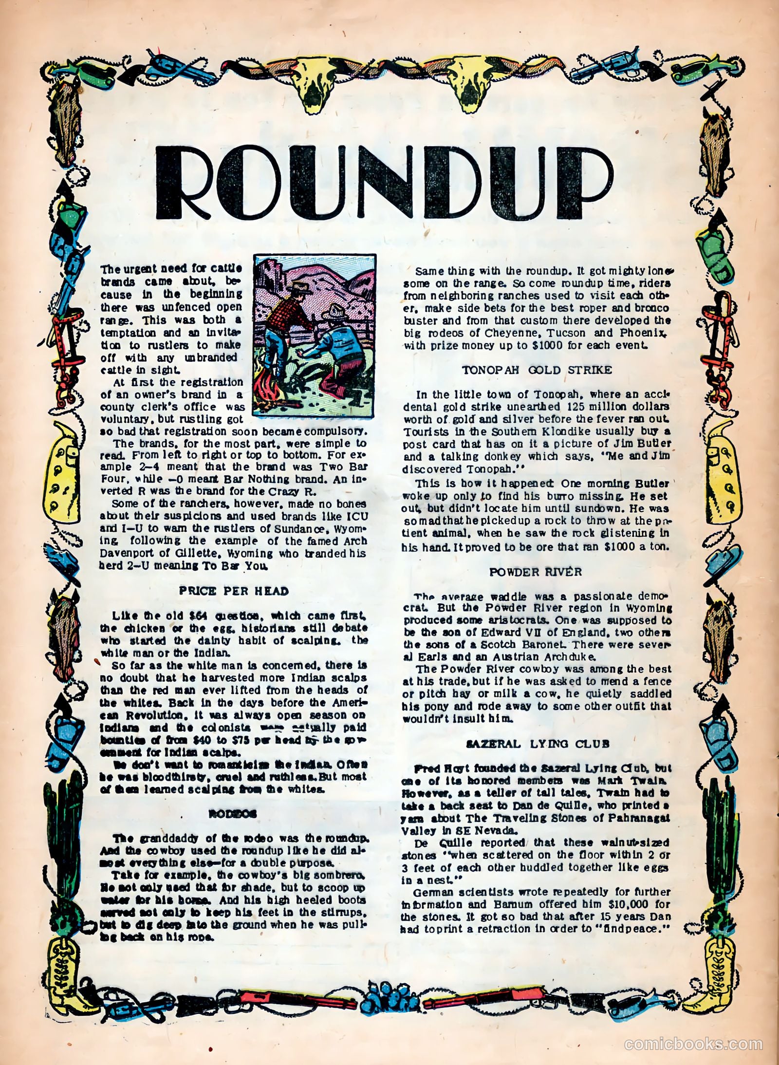 Prize Comics Western #100 (1950) — page 24 of 36