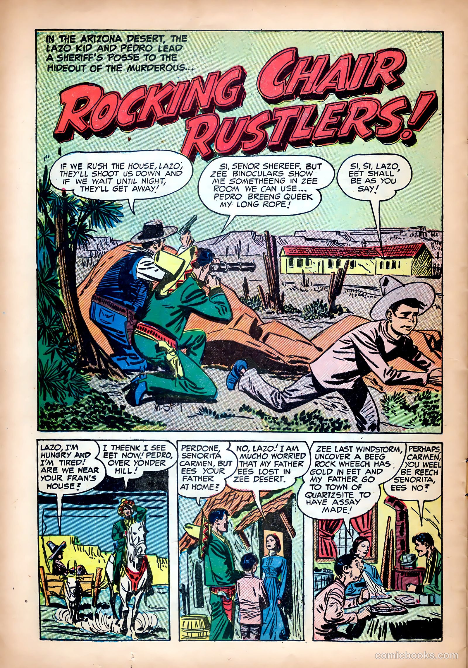 Prize Comics Western #100 (1950) — page 26 of 36