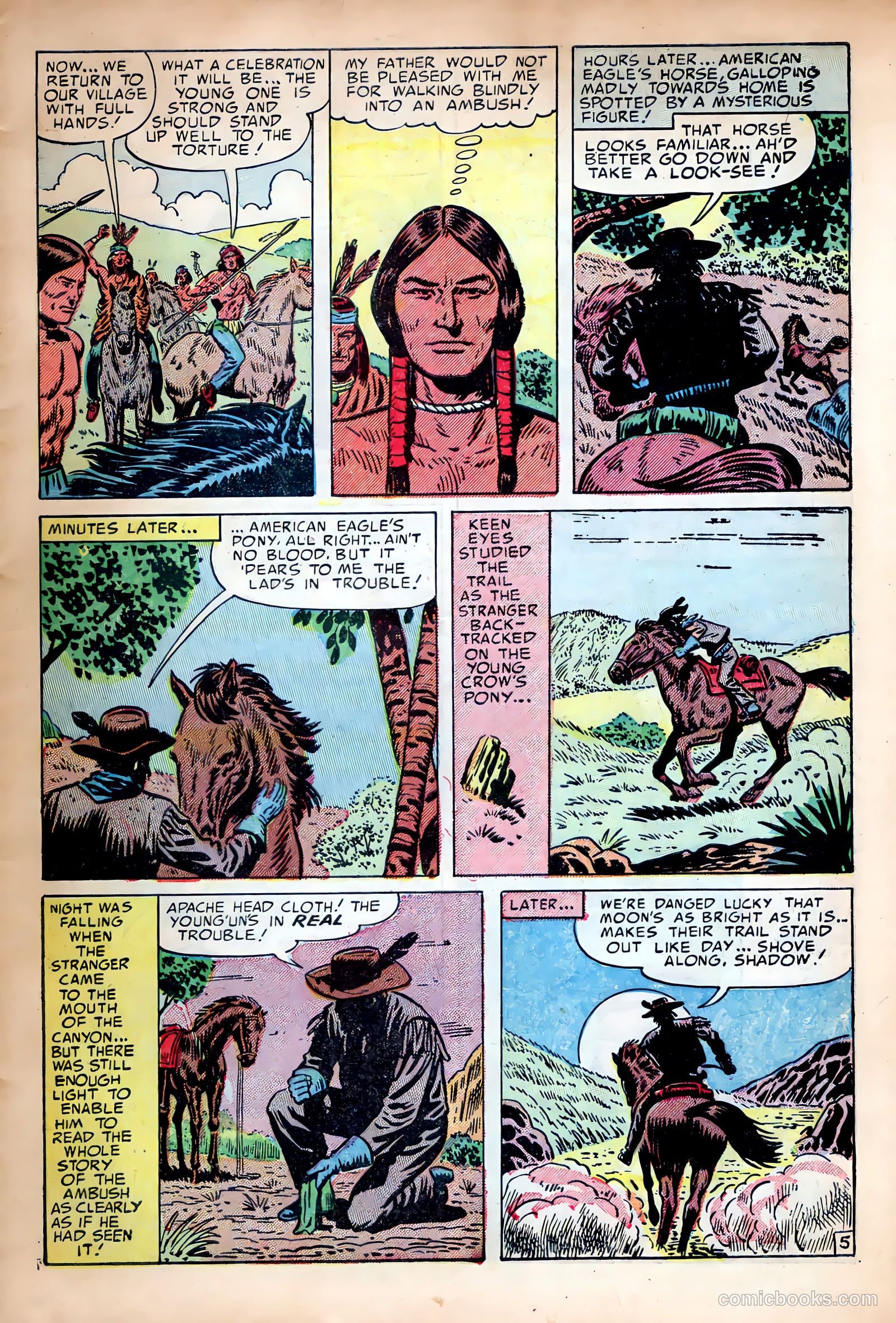 Prize Comics Western #100 (1950) — page 30 of 36