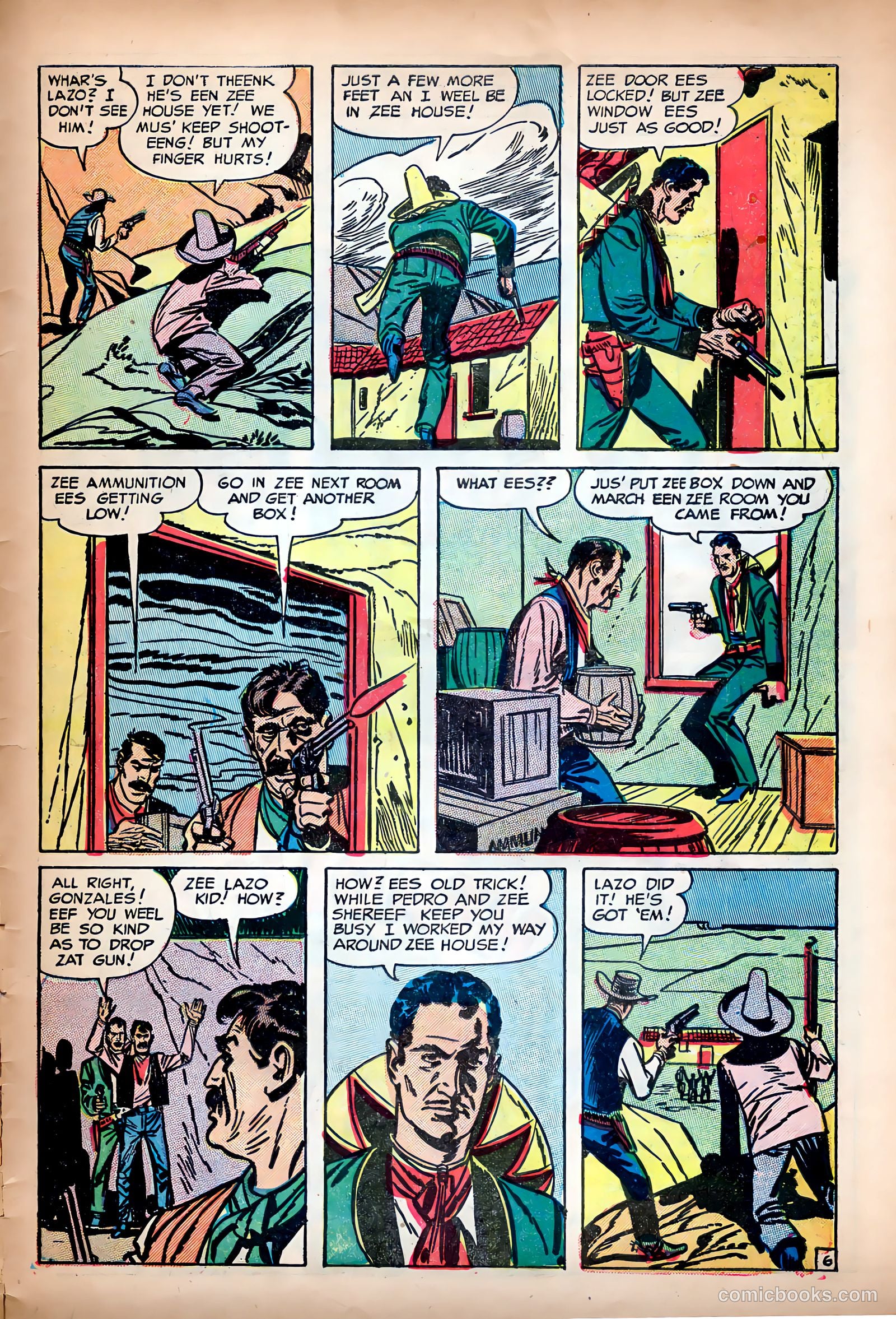 Prize Comics Western #100 (1950) — page 31 of 36