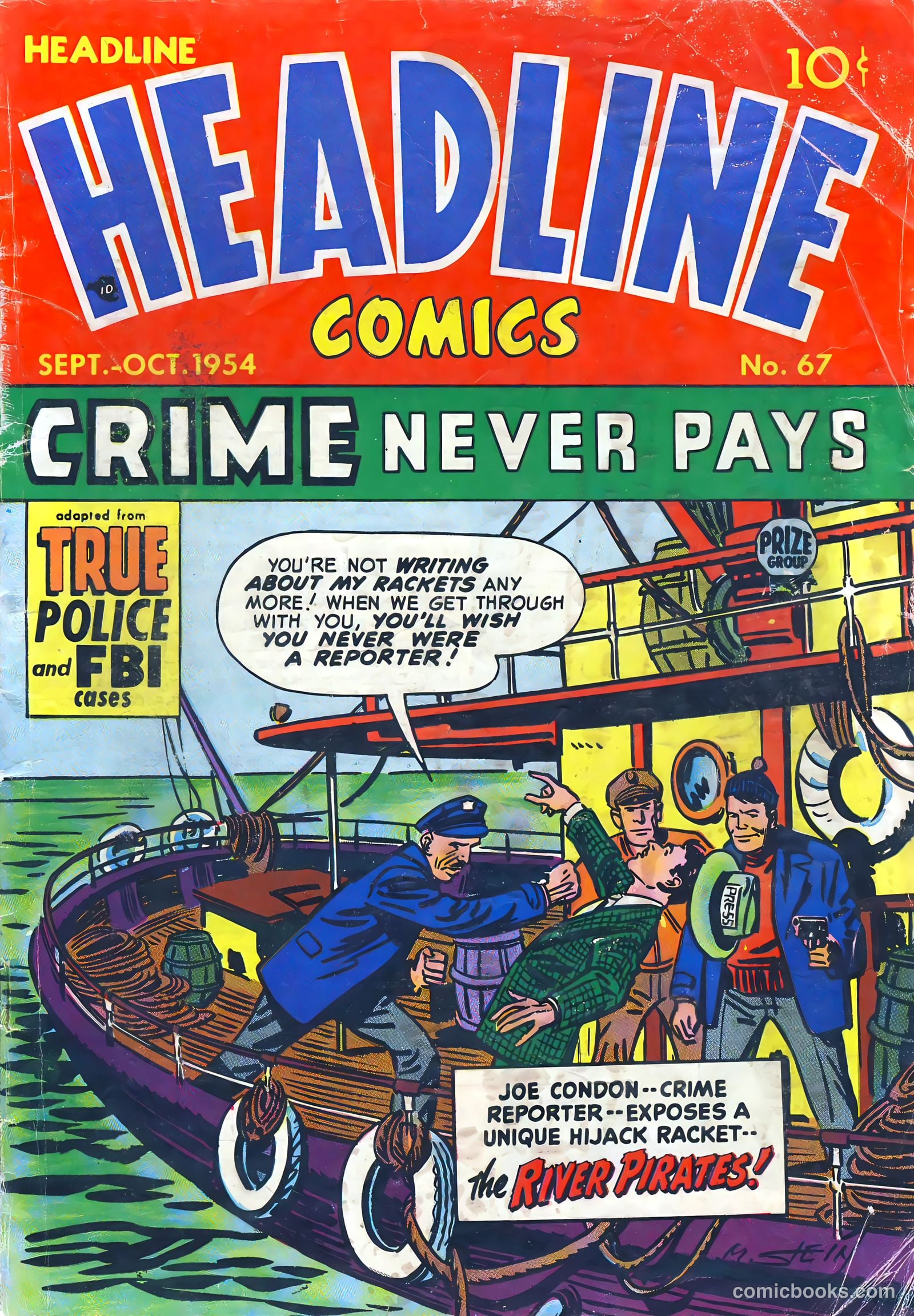 Headline Comics #67