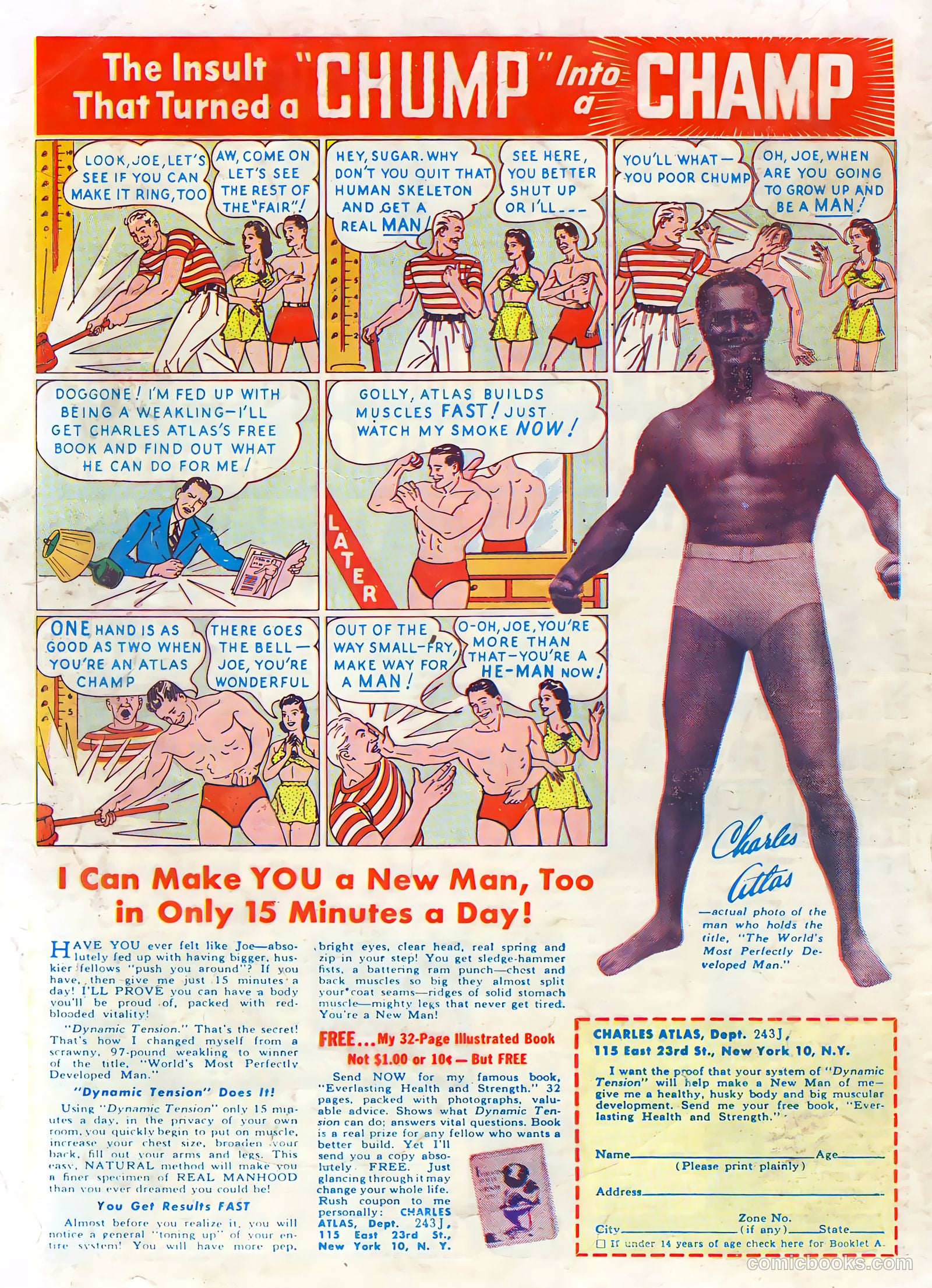 Headline Comics #67 (1949) — page 36 of 36