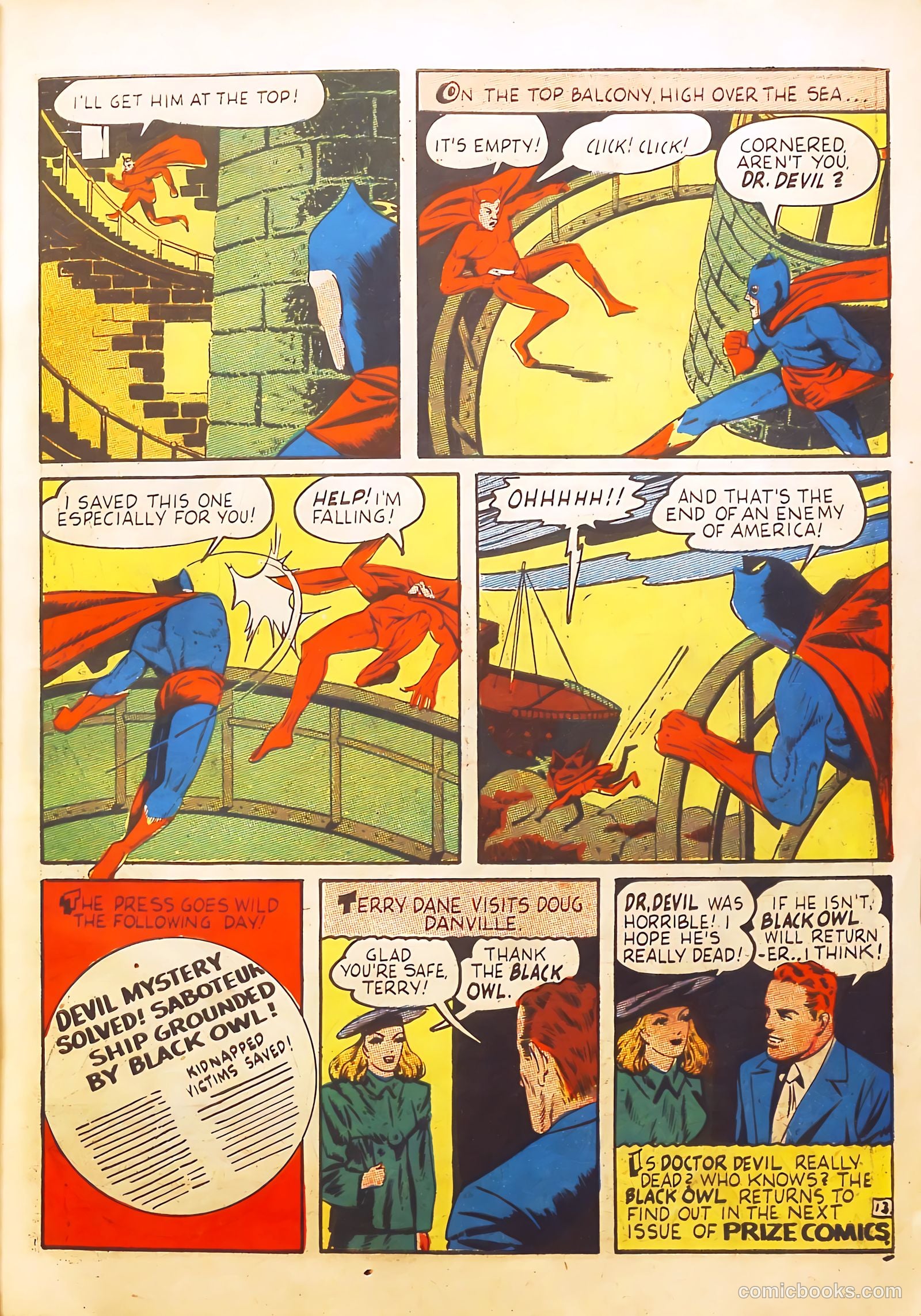 Prize Comics #14 (1940) — page 15 of 68