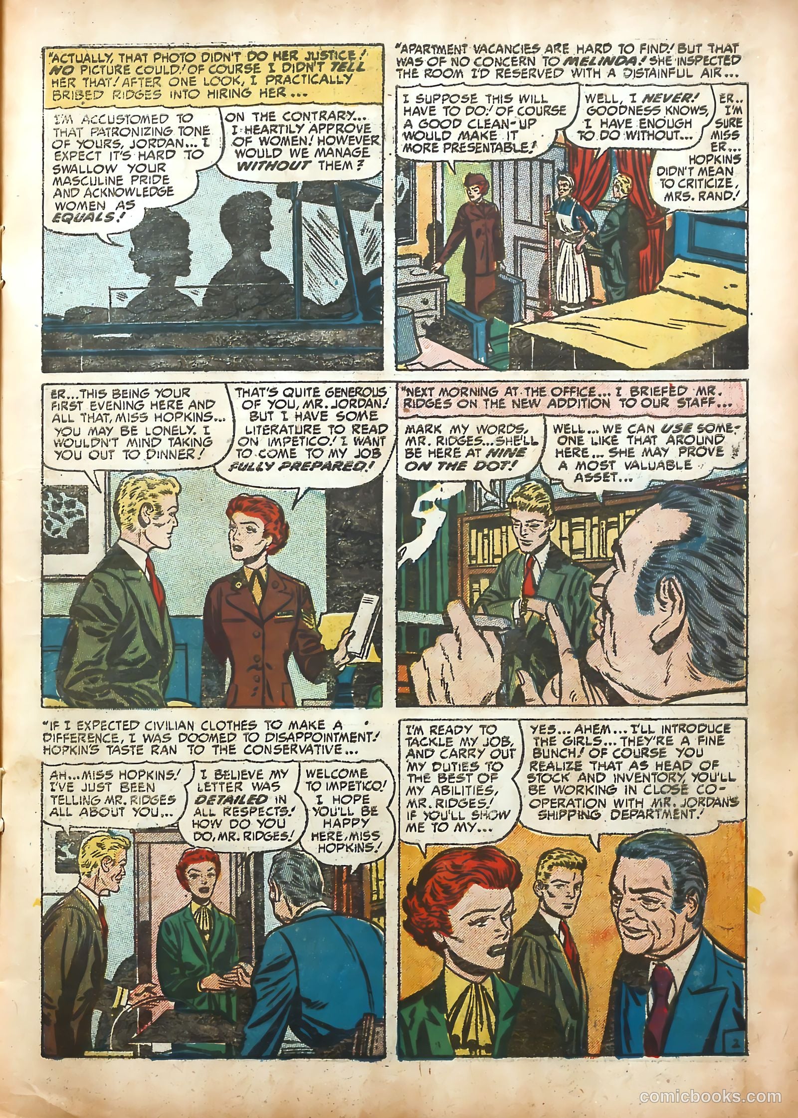 Young Romance #43 (2018) — page 21 of 52