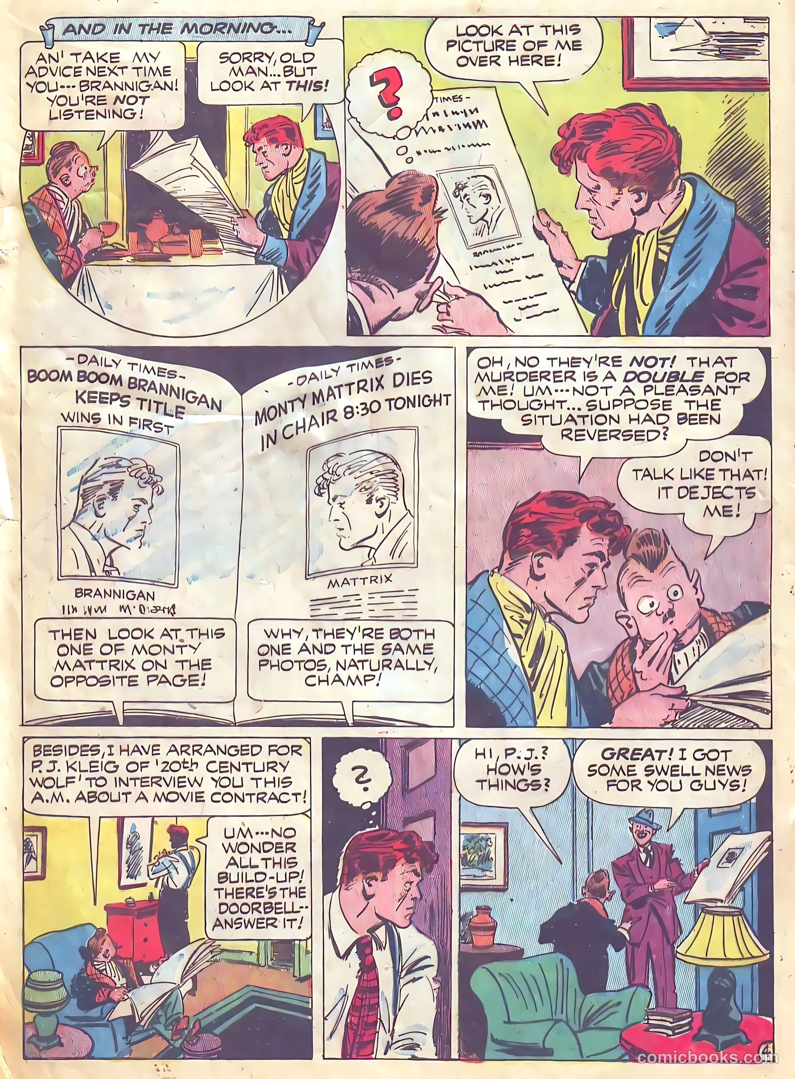 Prize Comics #54 (1940) — page 6 of 52
