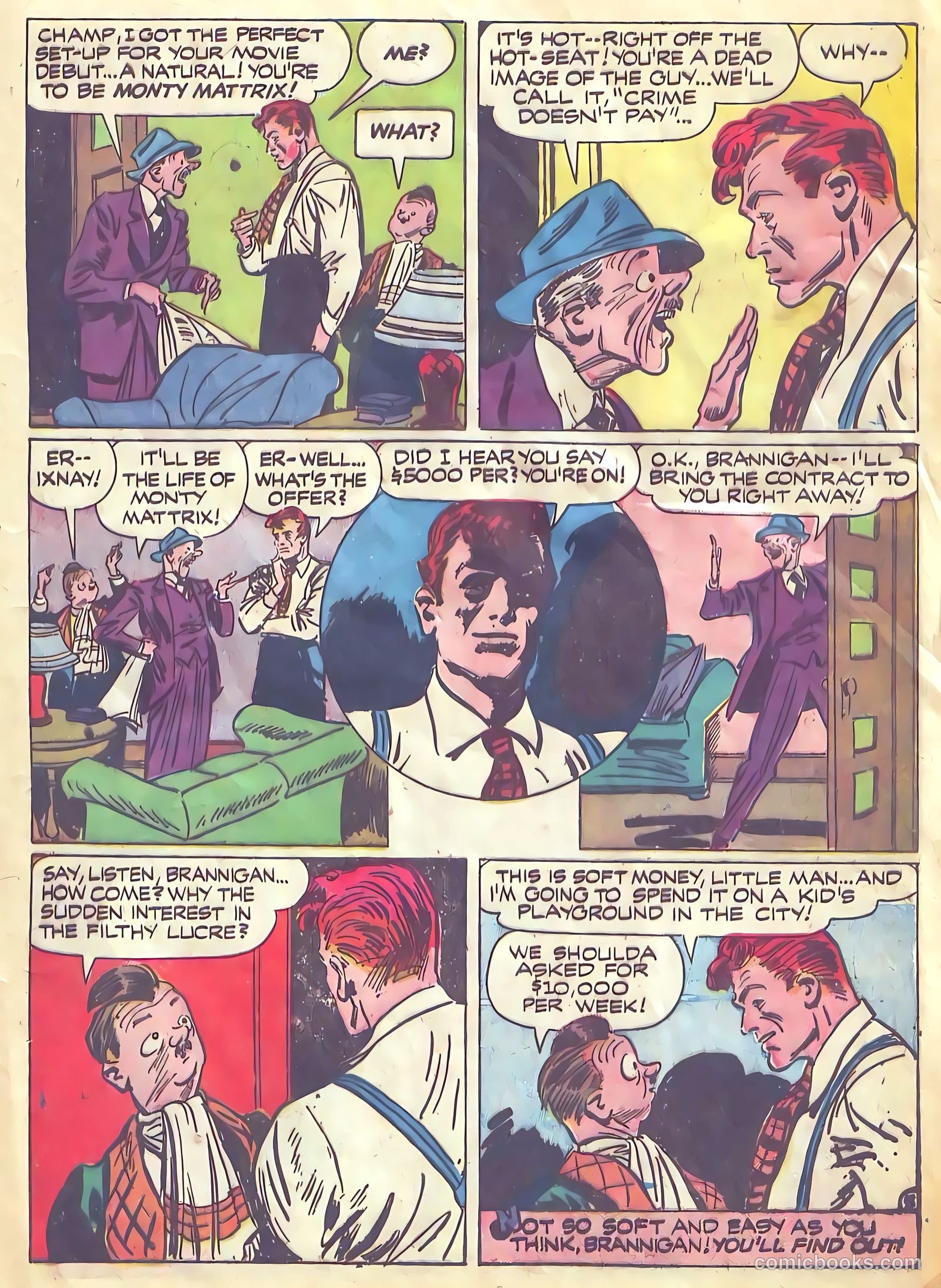 Prize Comics #54 (1940) — page 7 of 52