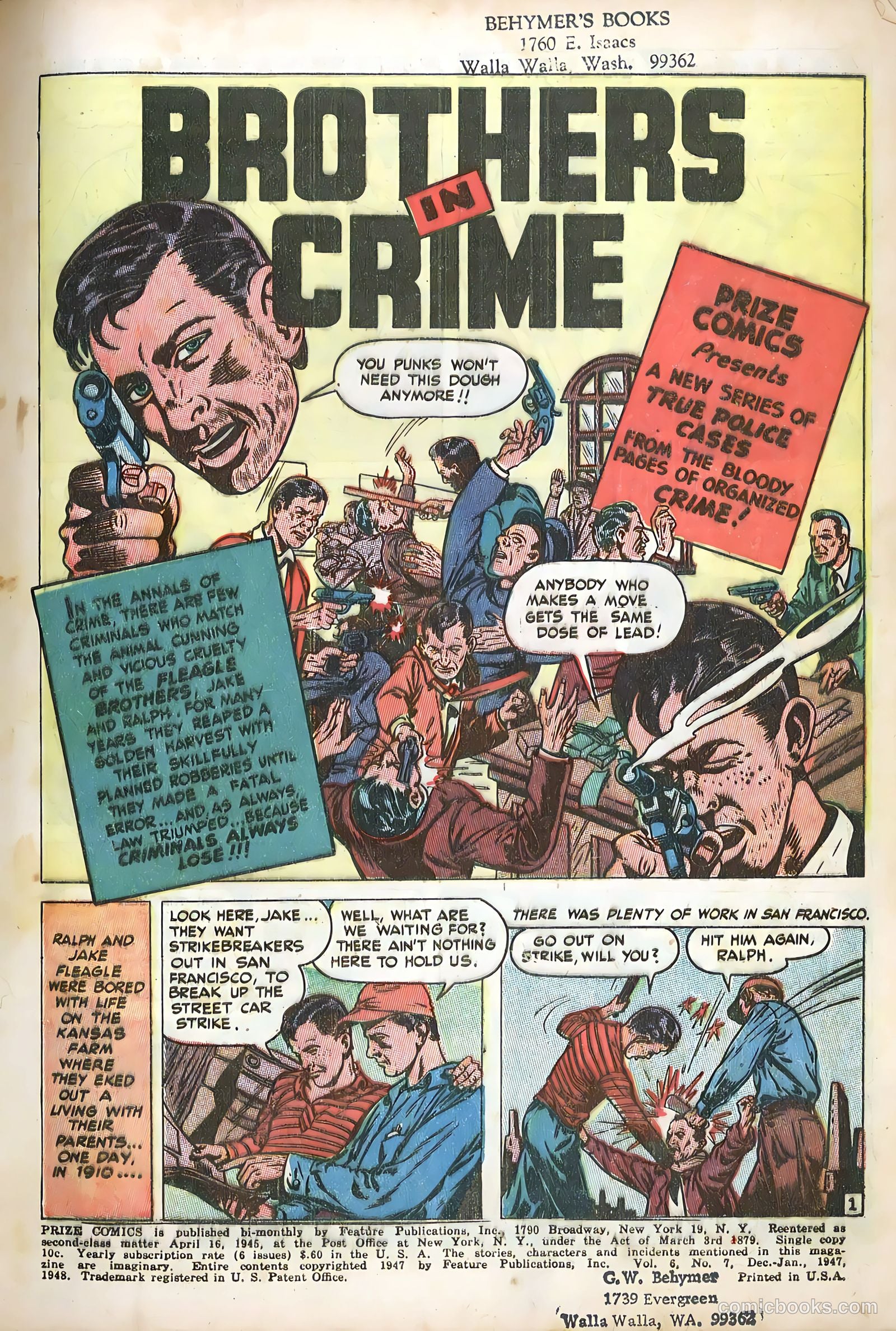 Prize Comics #67 (1940) — page 3 of 52