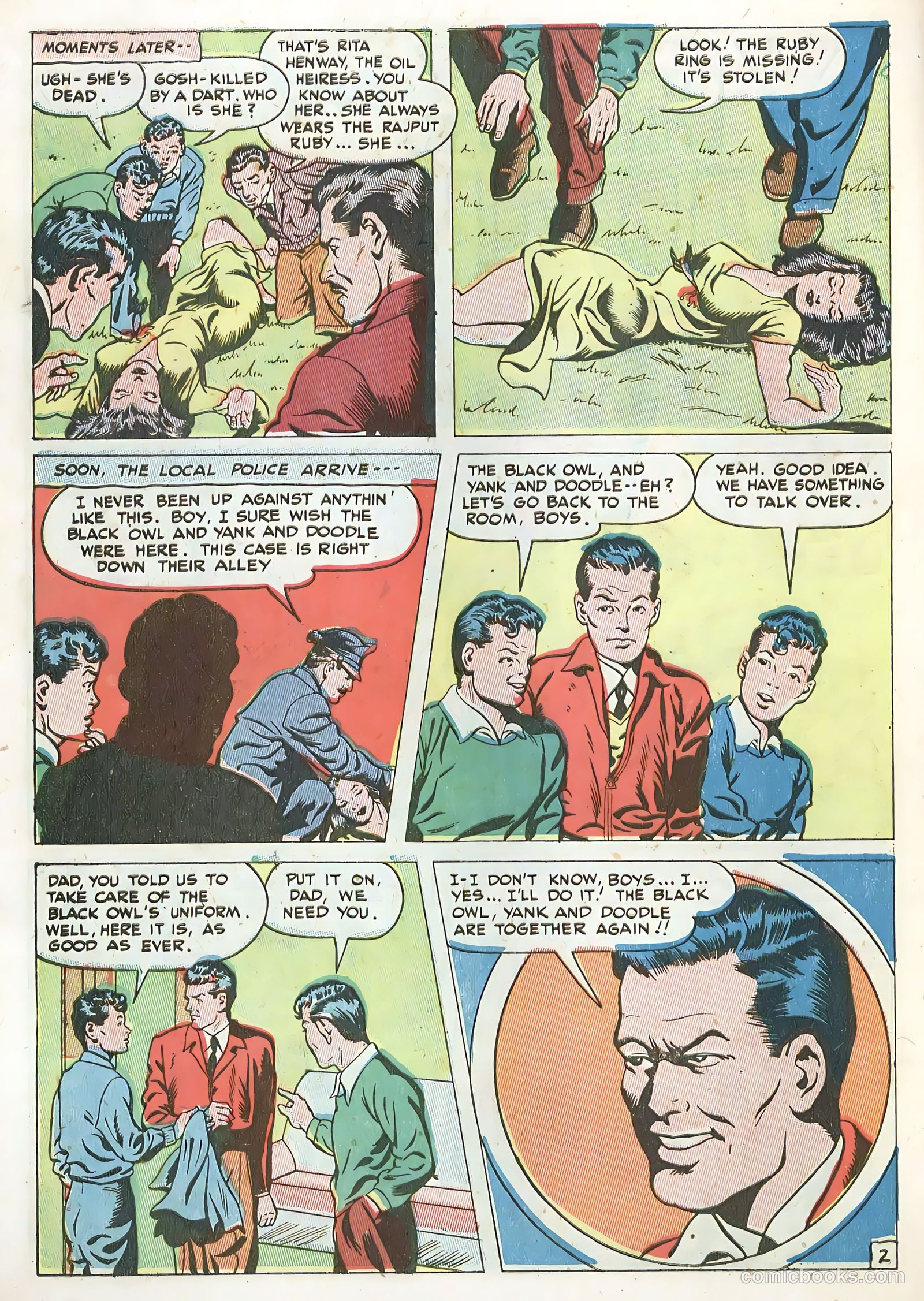 Prize Comics #67 (1940) — page 42 of 52