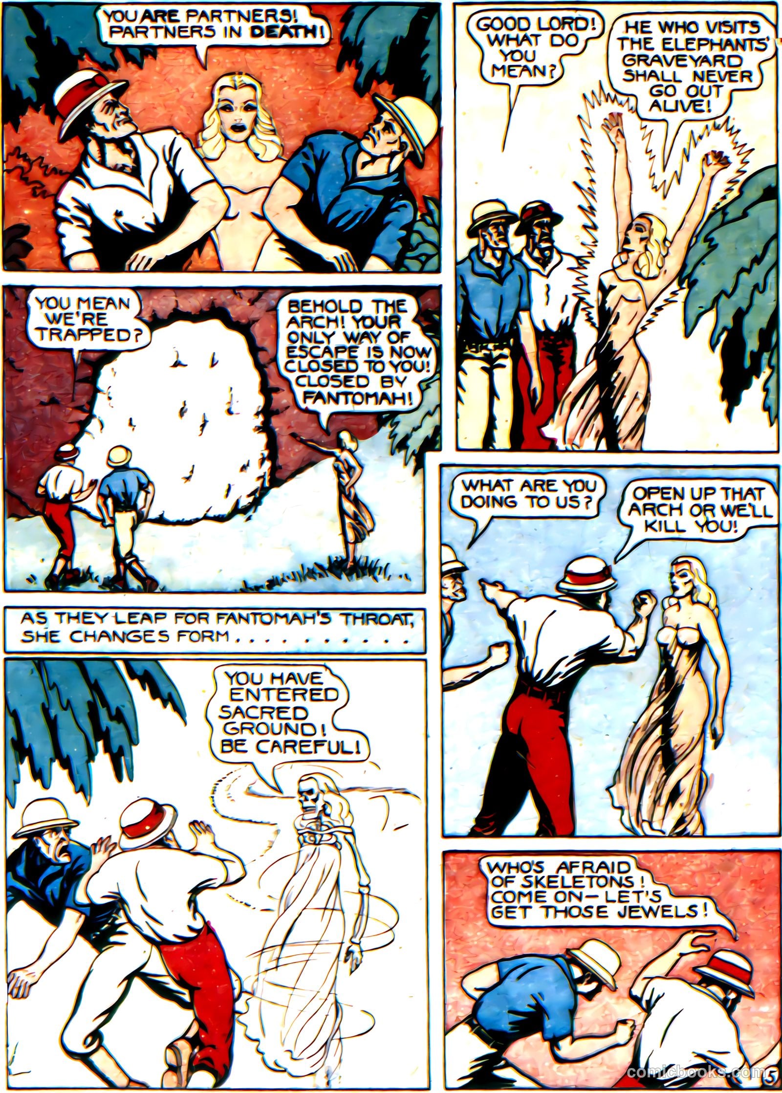 fletcher hanks fantomah part #1 — page 6 of 99