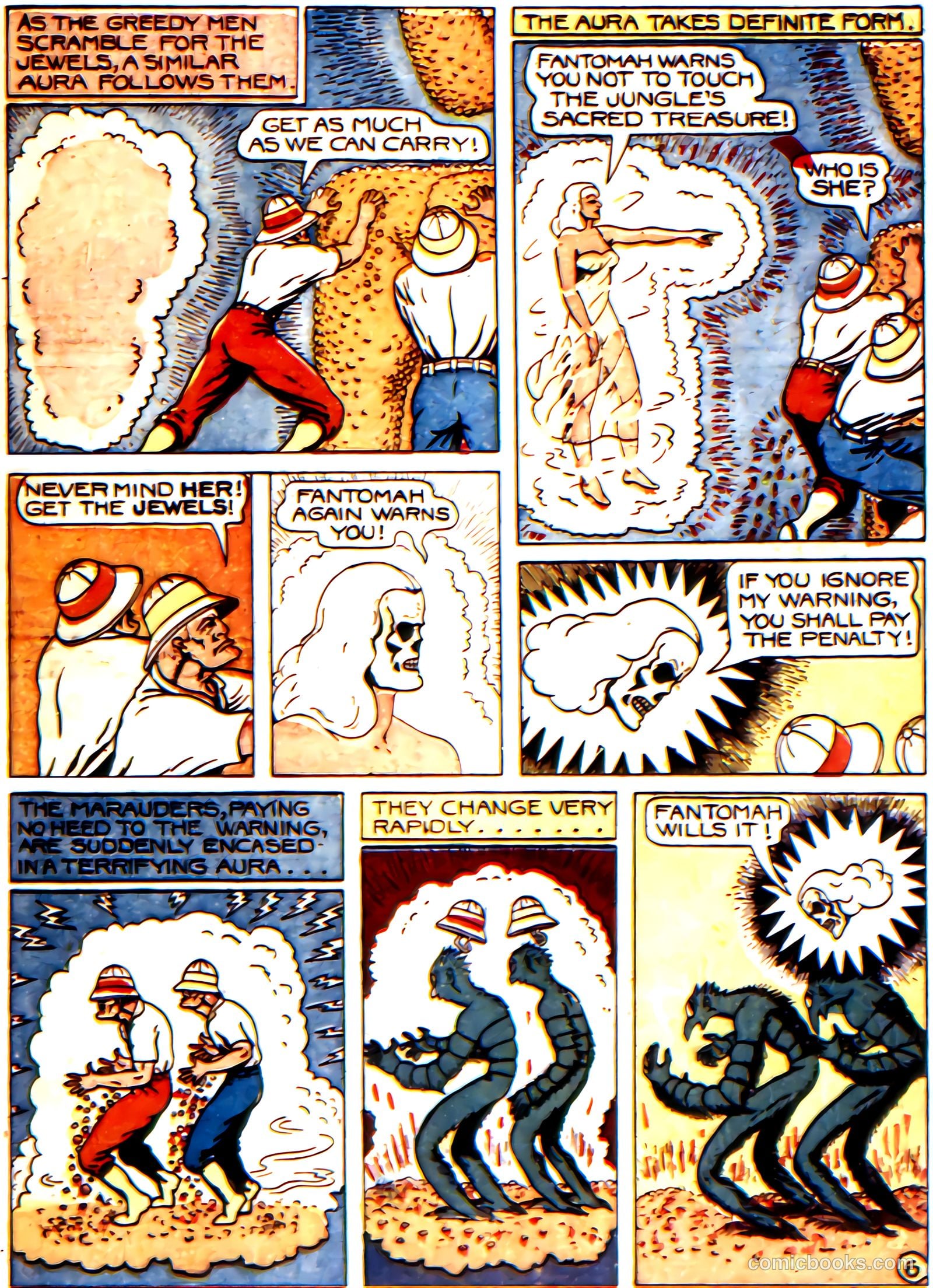 fletcher hanks fantomah part #1 — page 14 of 99