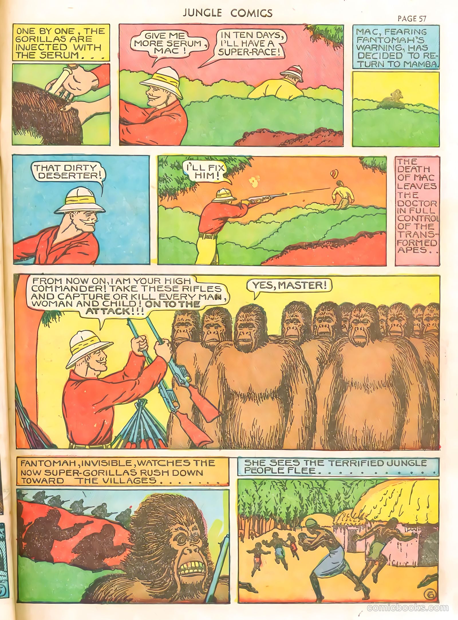 fletcher hanks fantomah part #1 — page 21 of 99