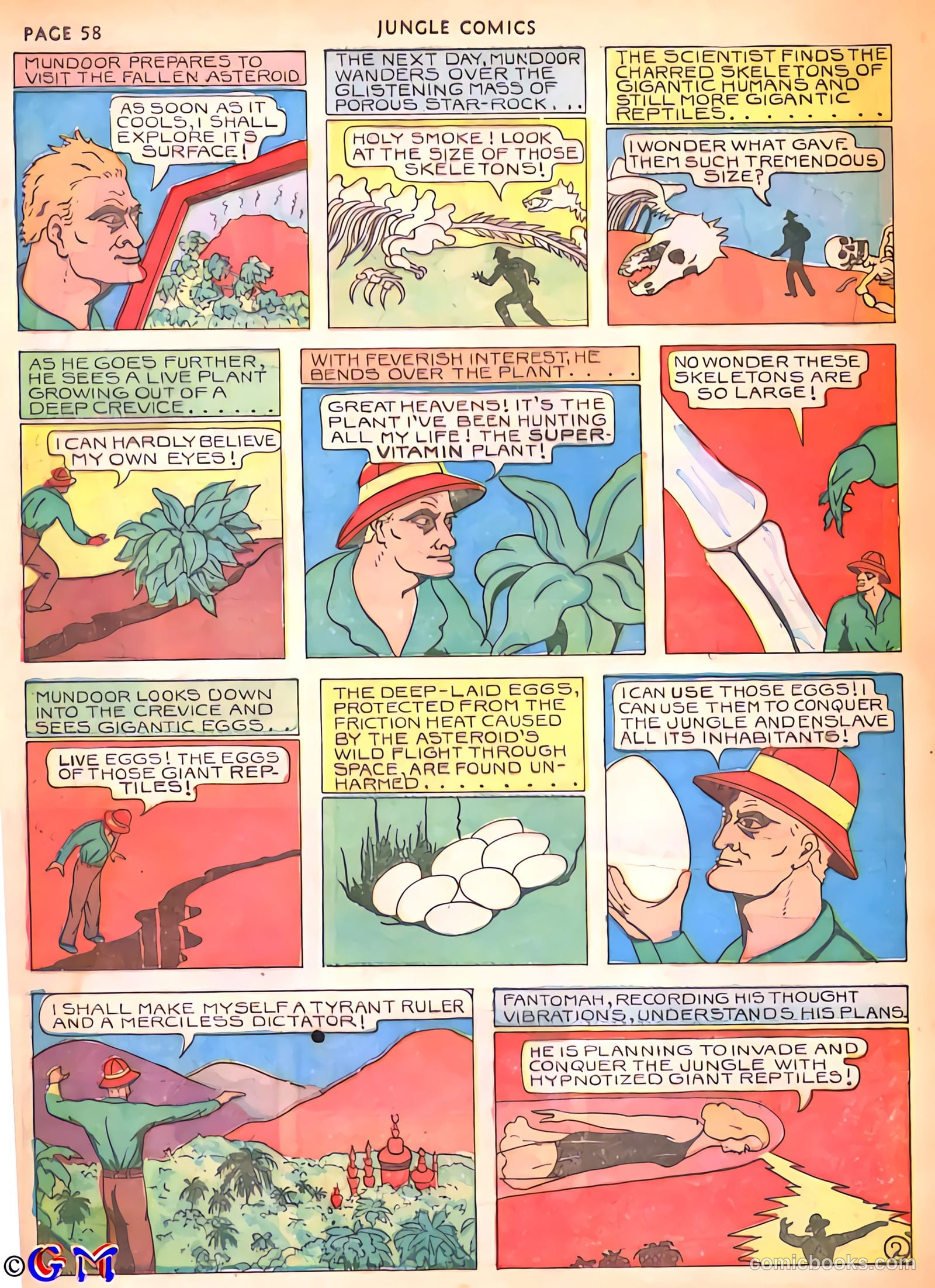 fletcher hanks fantomah part #1 — page 24 of 99